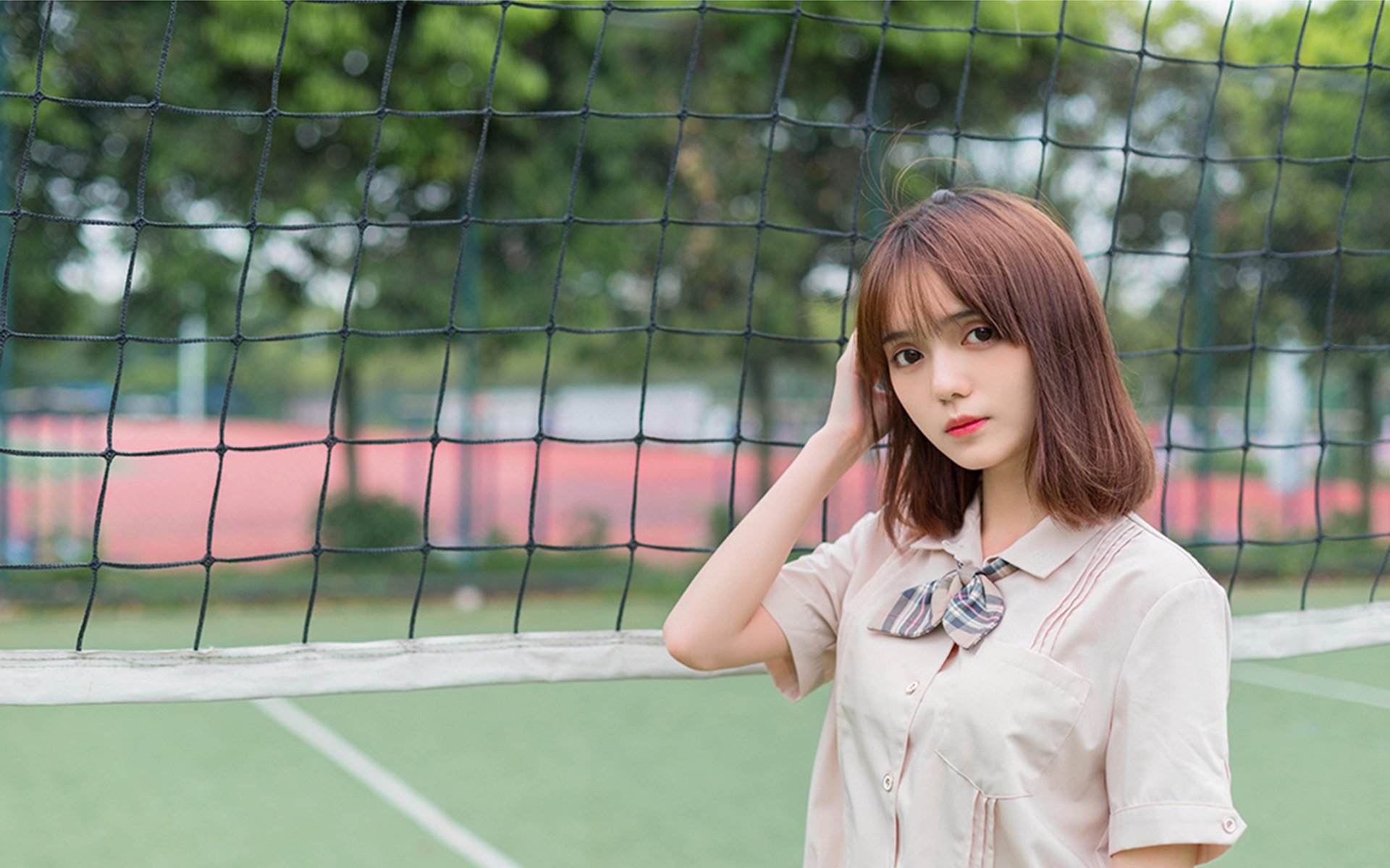 清纯,日系甜美制服学生妹