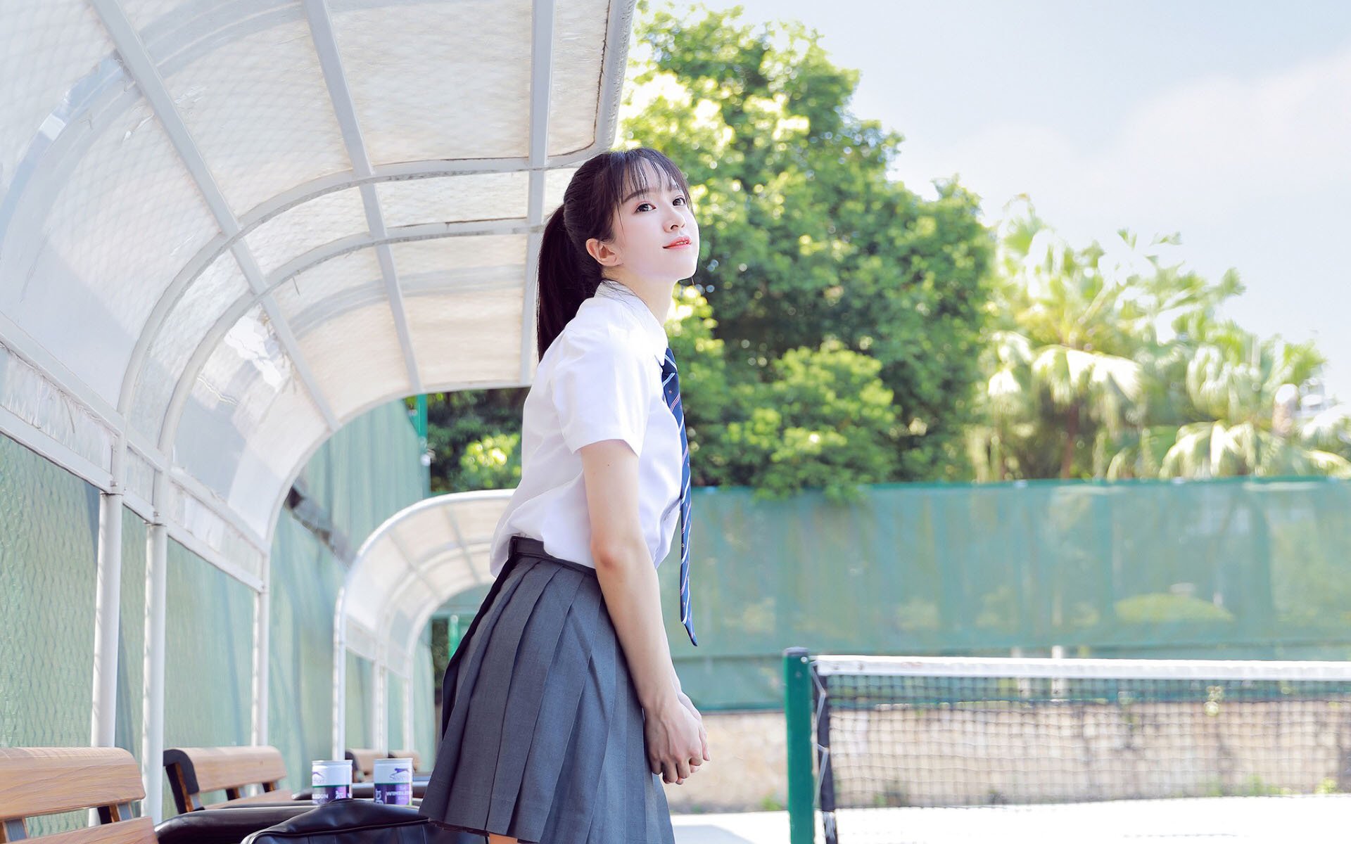 清纯,清纯JK制服少女