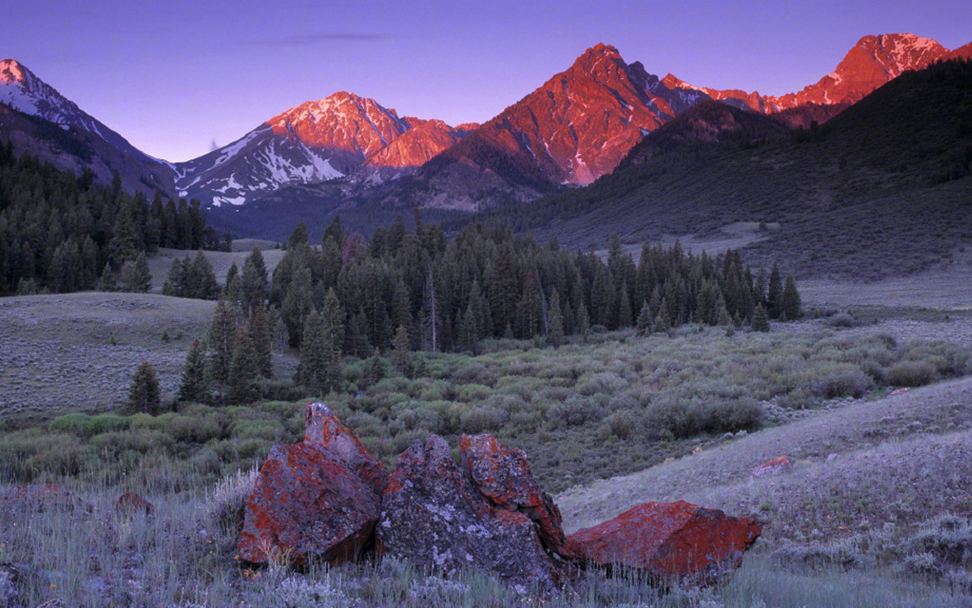 自然风光,大自然山间美景