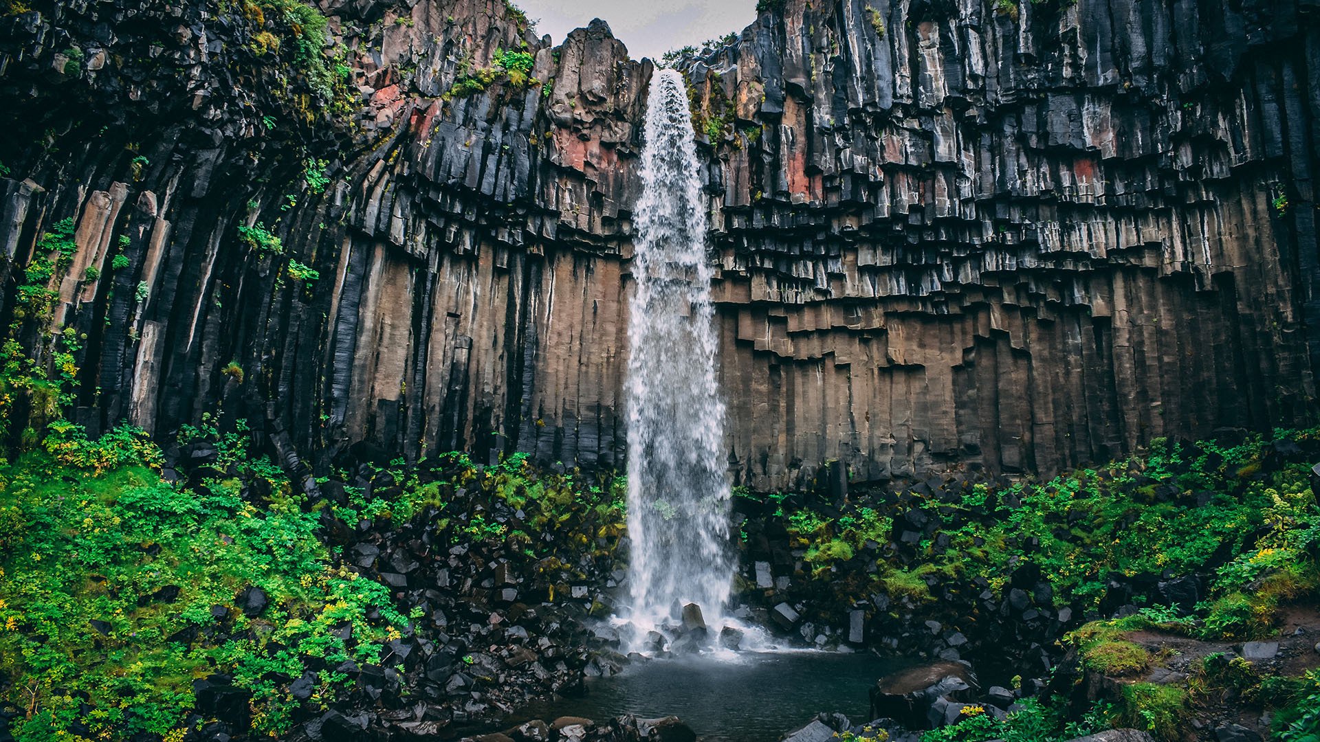 炎炎夏日,山川,河流,瀑布,清凉