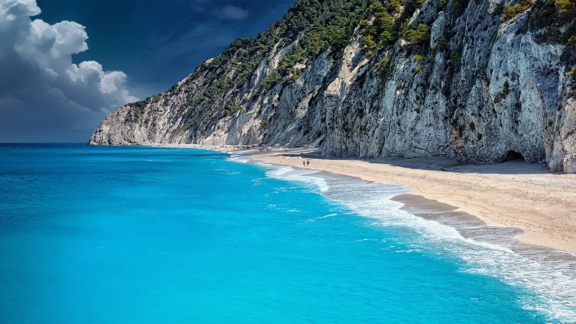 海洋天堂,蓝色大海风景