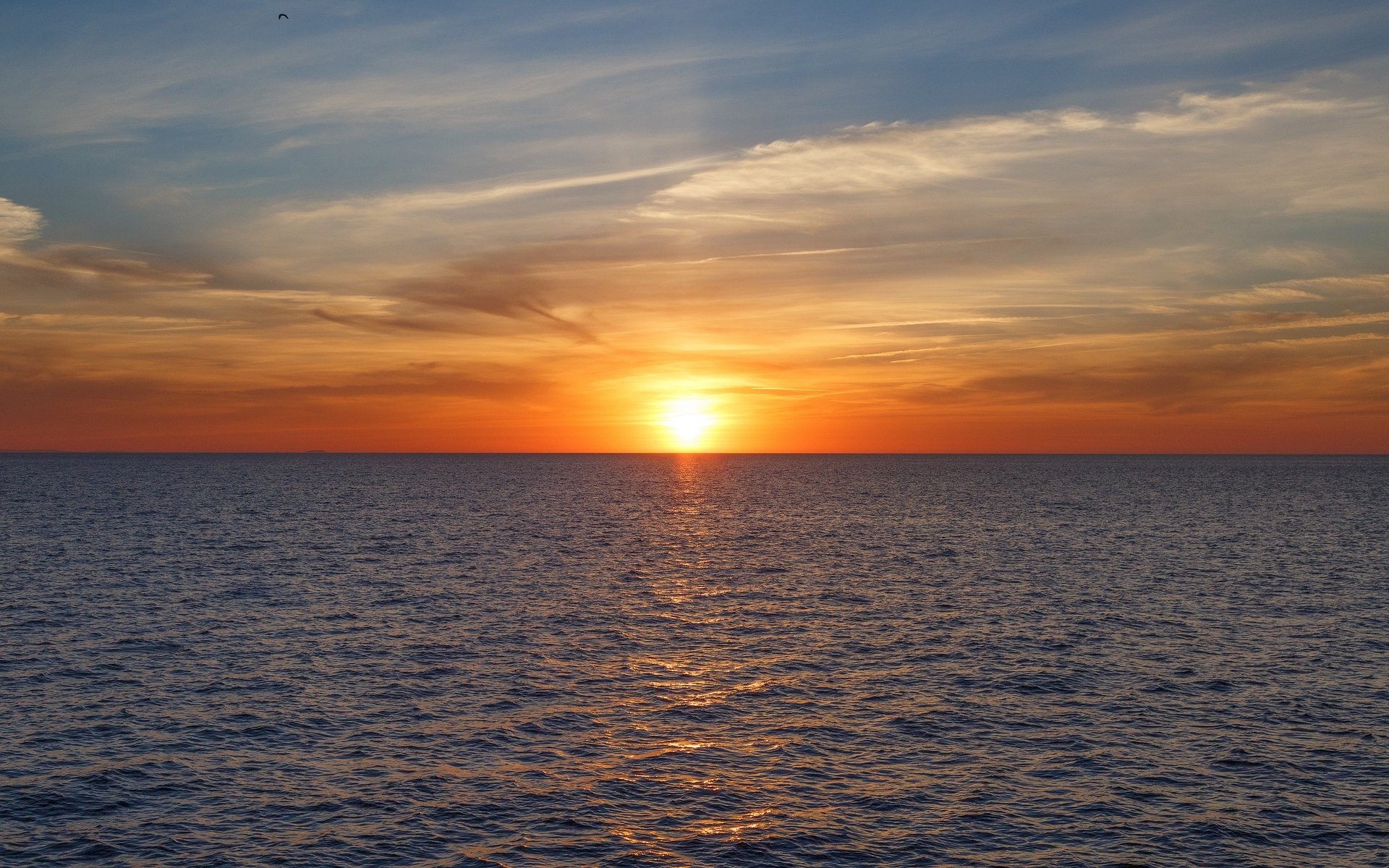 落日余晖,唯美日落,黄昏