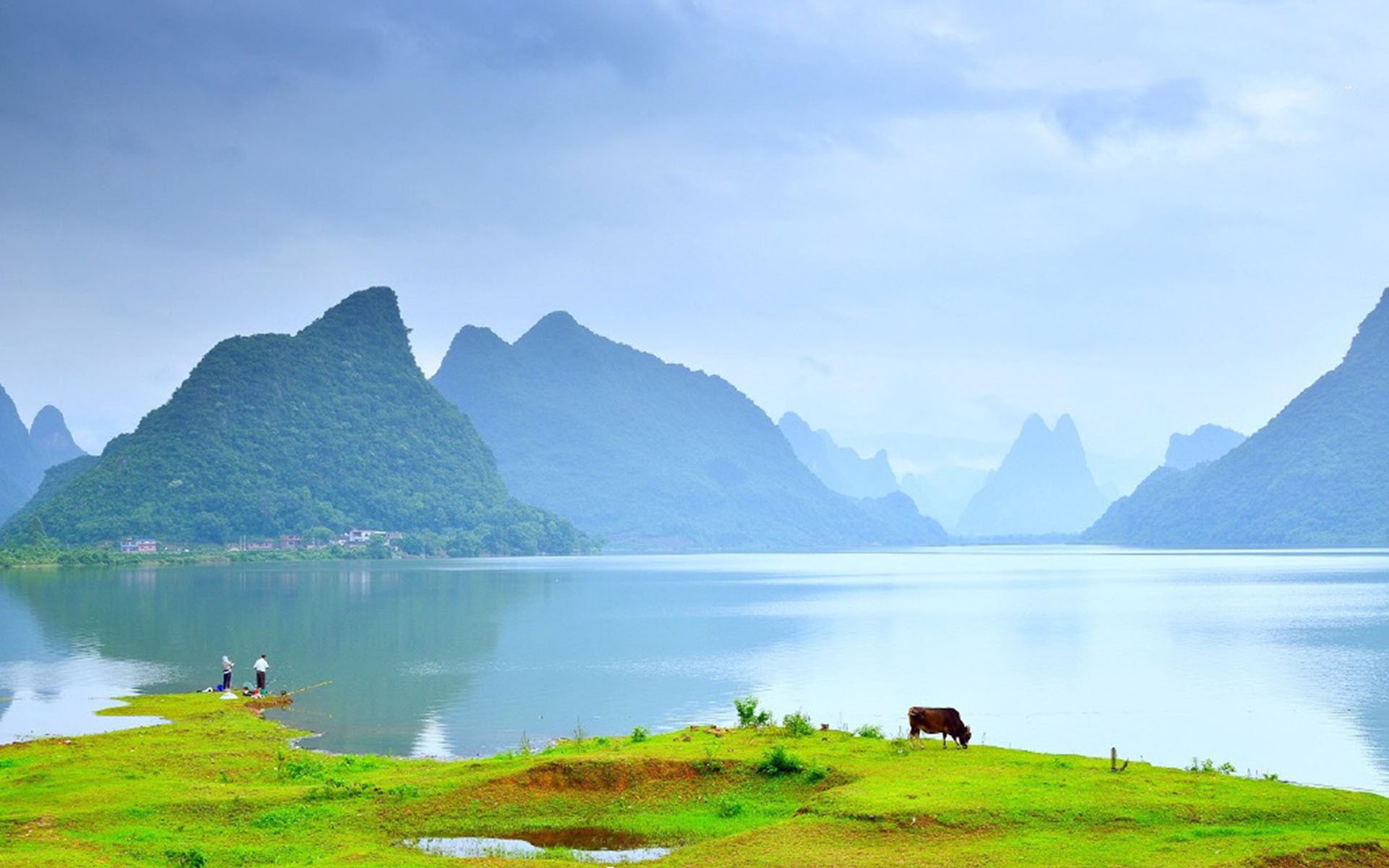 旅游胜地,桂林山水风光