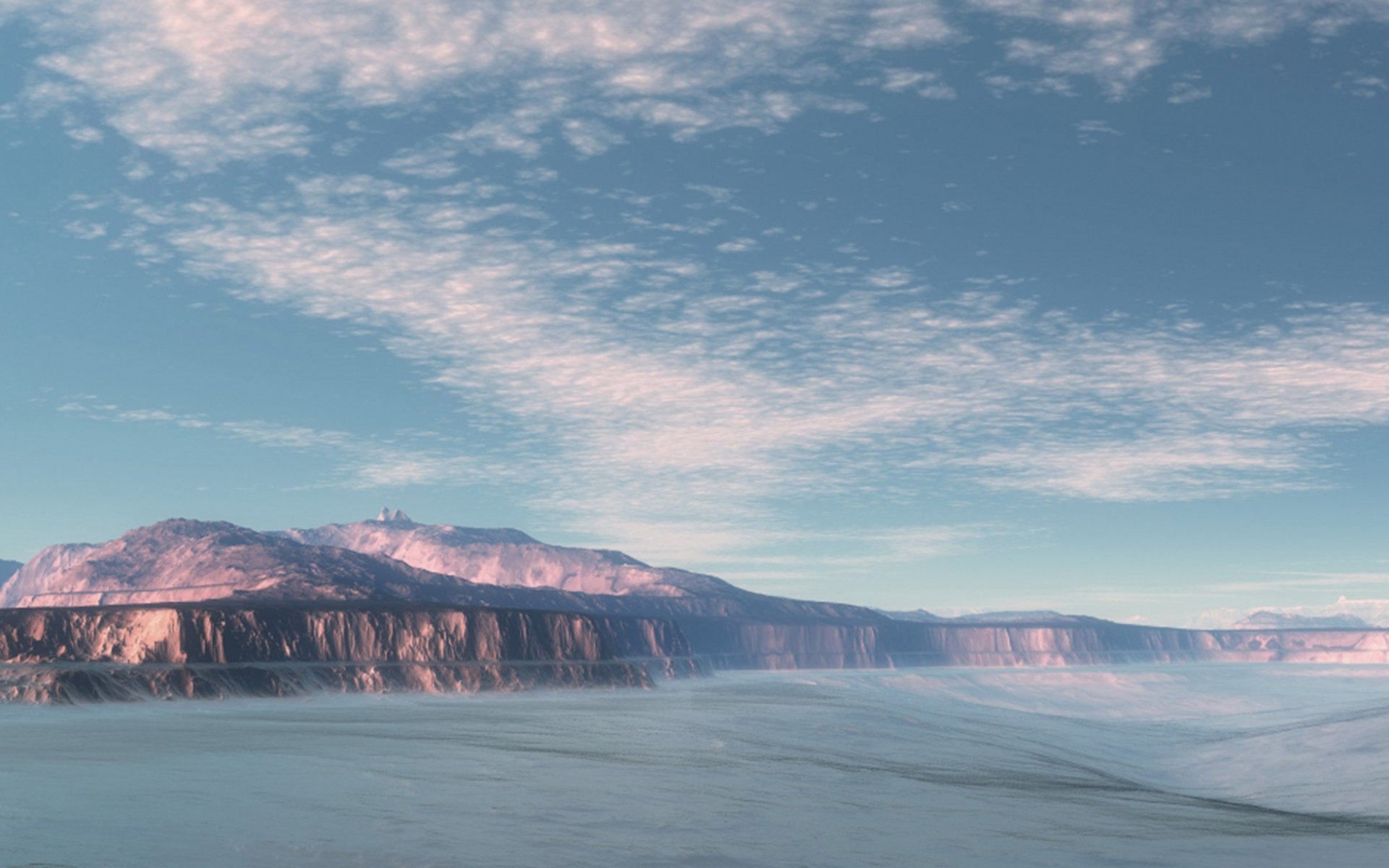 自然风光,高山,流水,壮阔美景,山川
