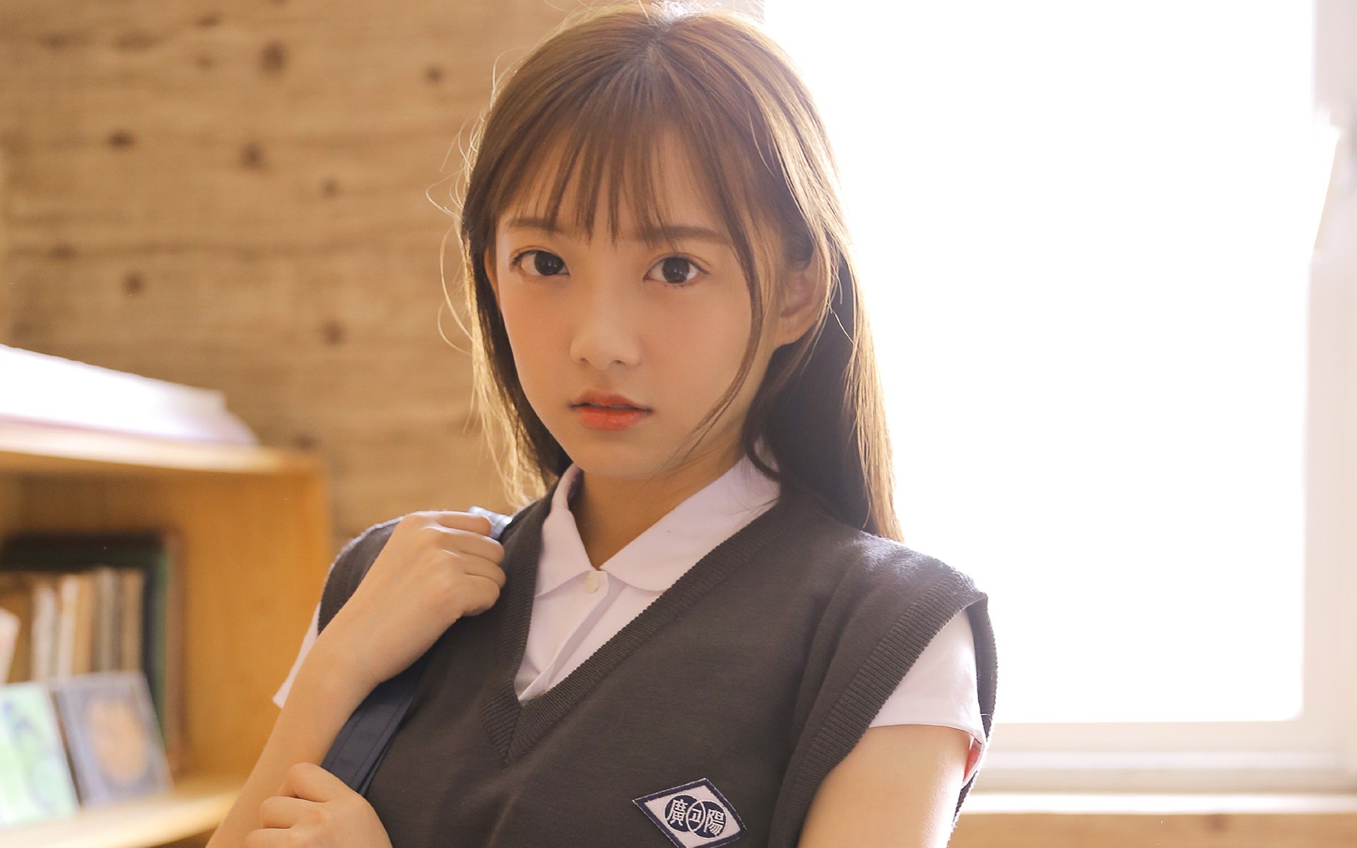 清纯,日式制服,美女,清新