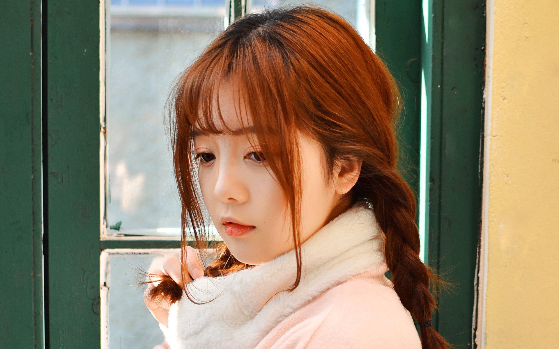 清纯,文艺少女,唯美,居家