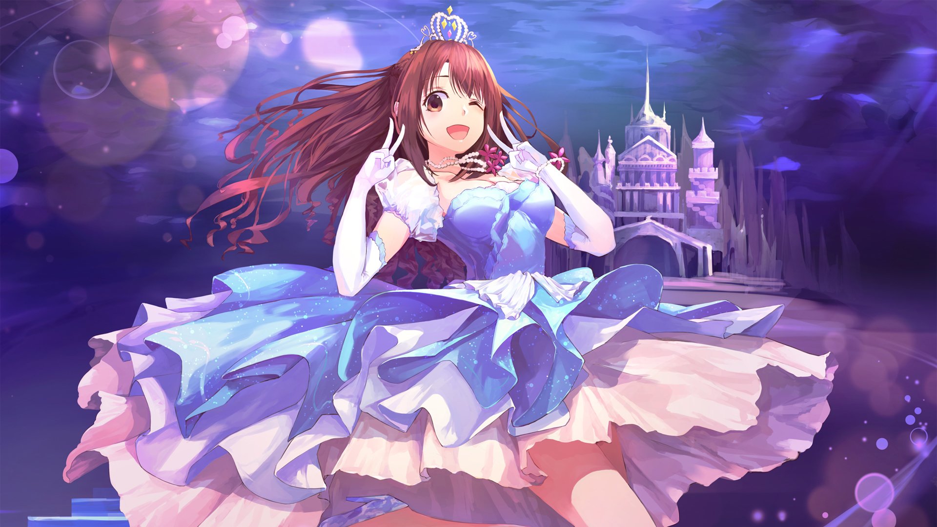 动漫,城堡,公主,高跟鞋,美女,可爱