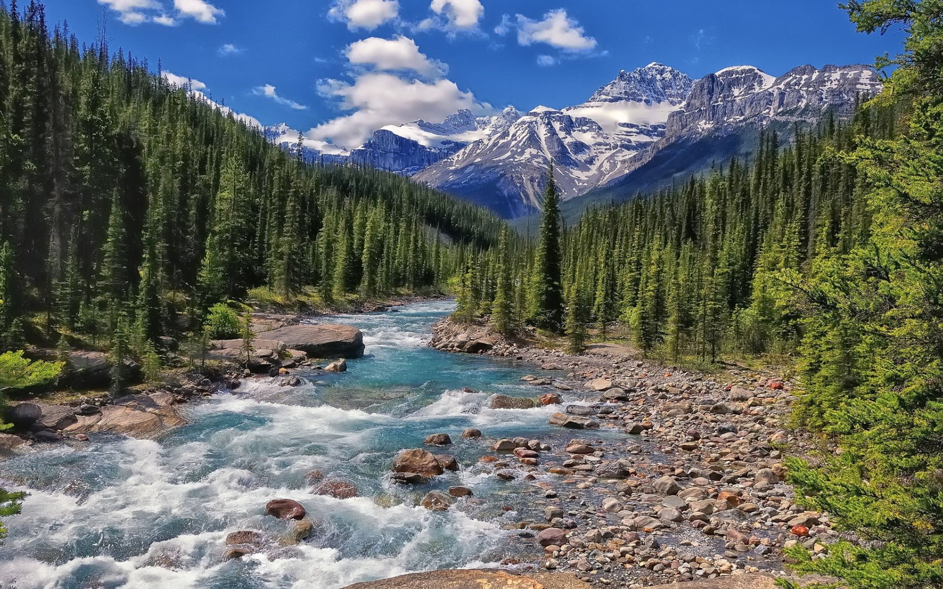 自然风光,加拿大班夫公园,唯美风景