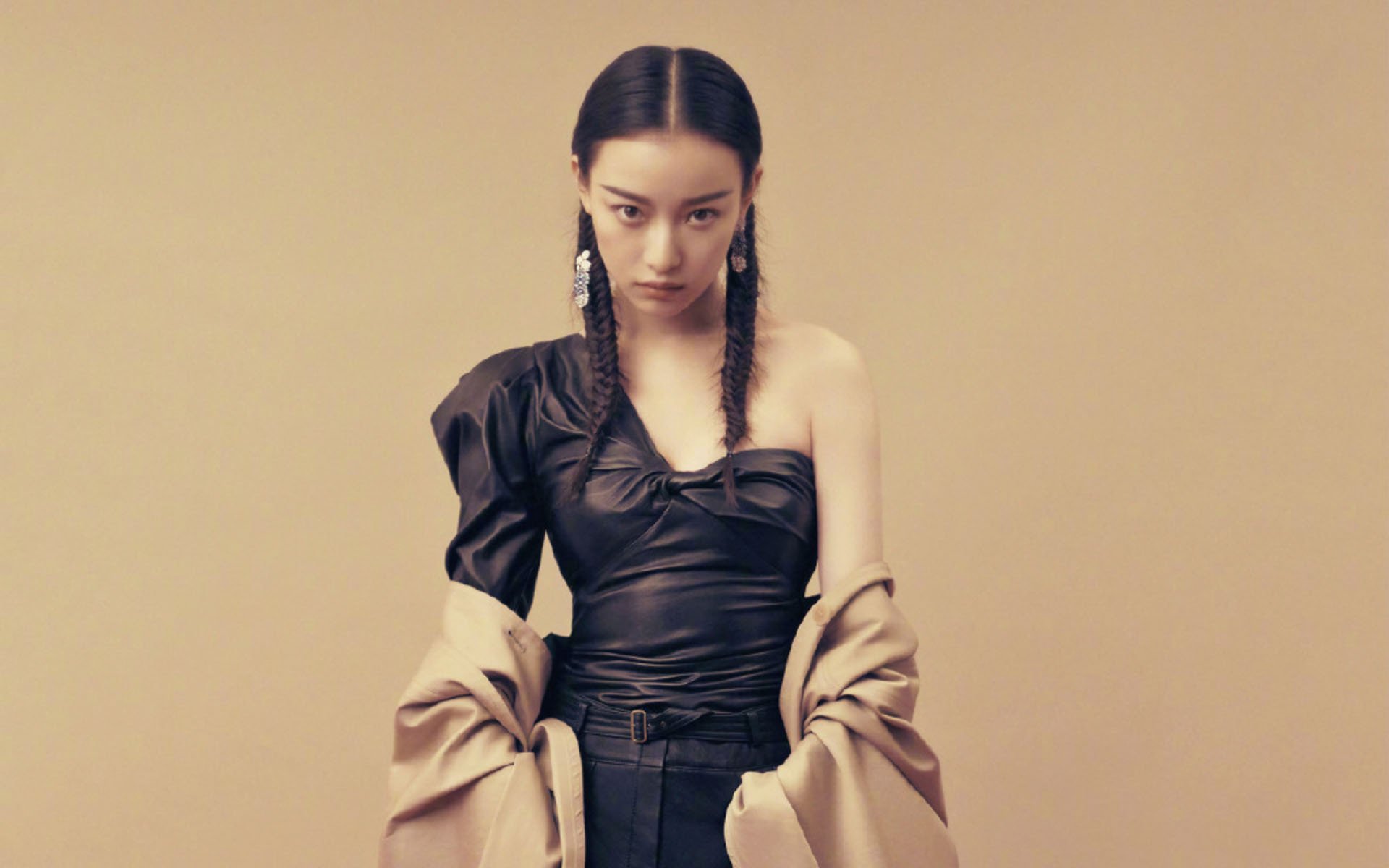 倪妮,明星,俏皮,随性