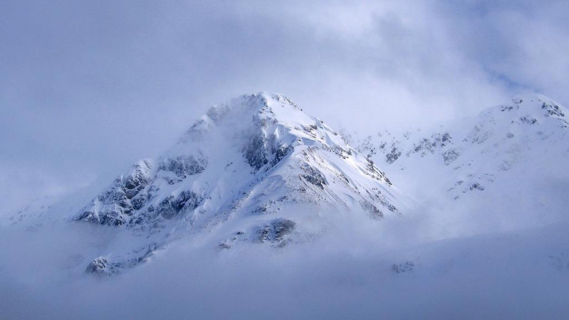 冰天雪地,山水风光,雪山,壮观