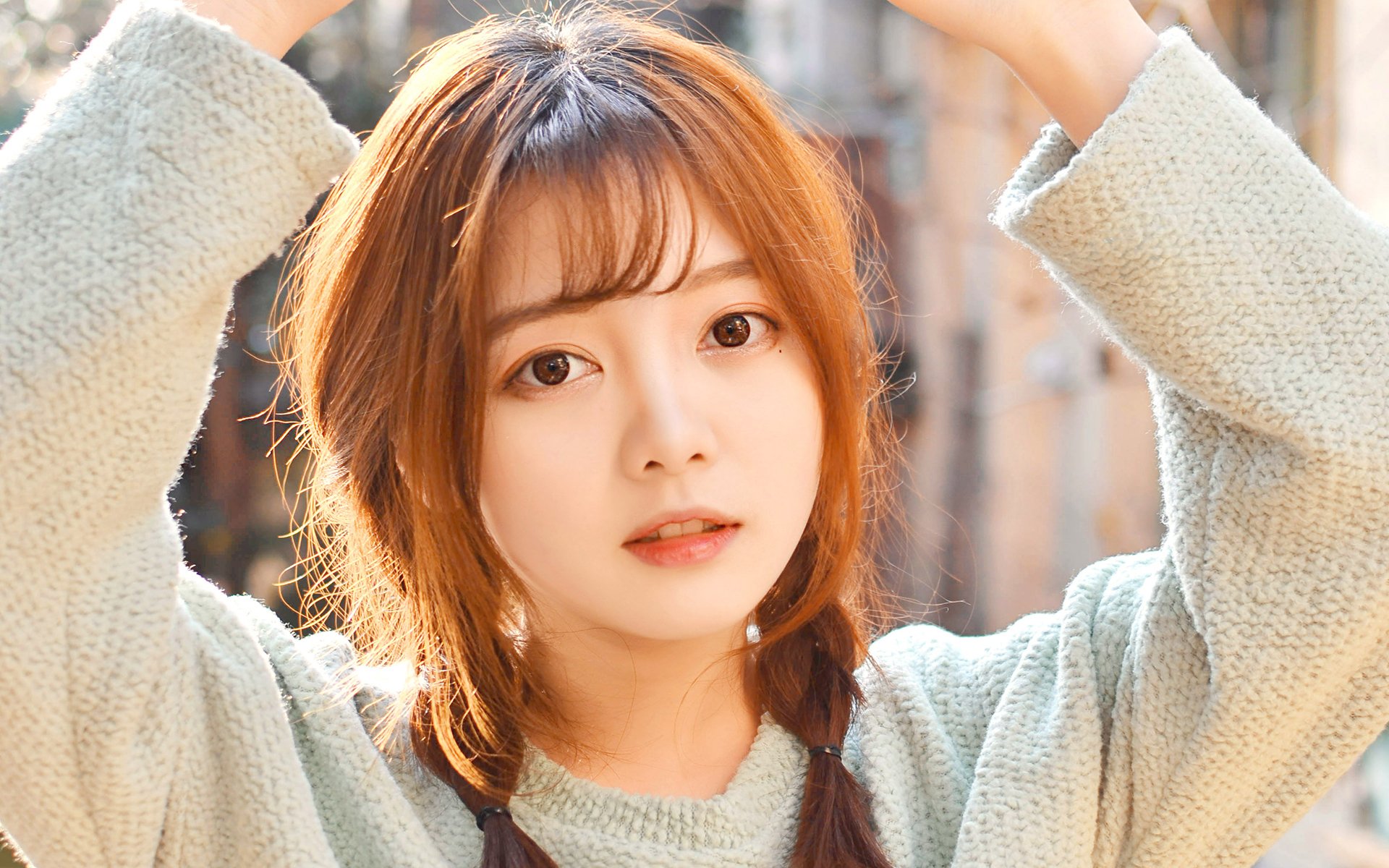 清纯,文艺少女,唯美,居家