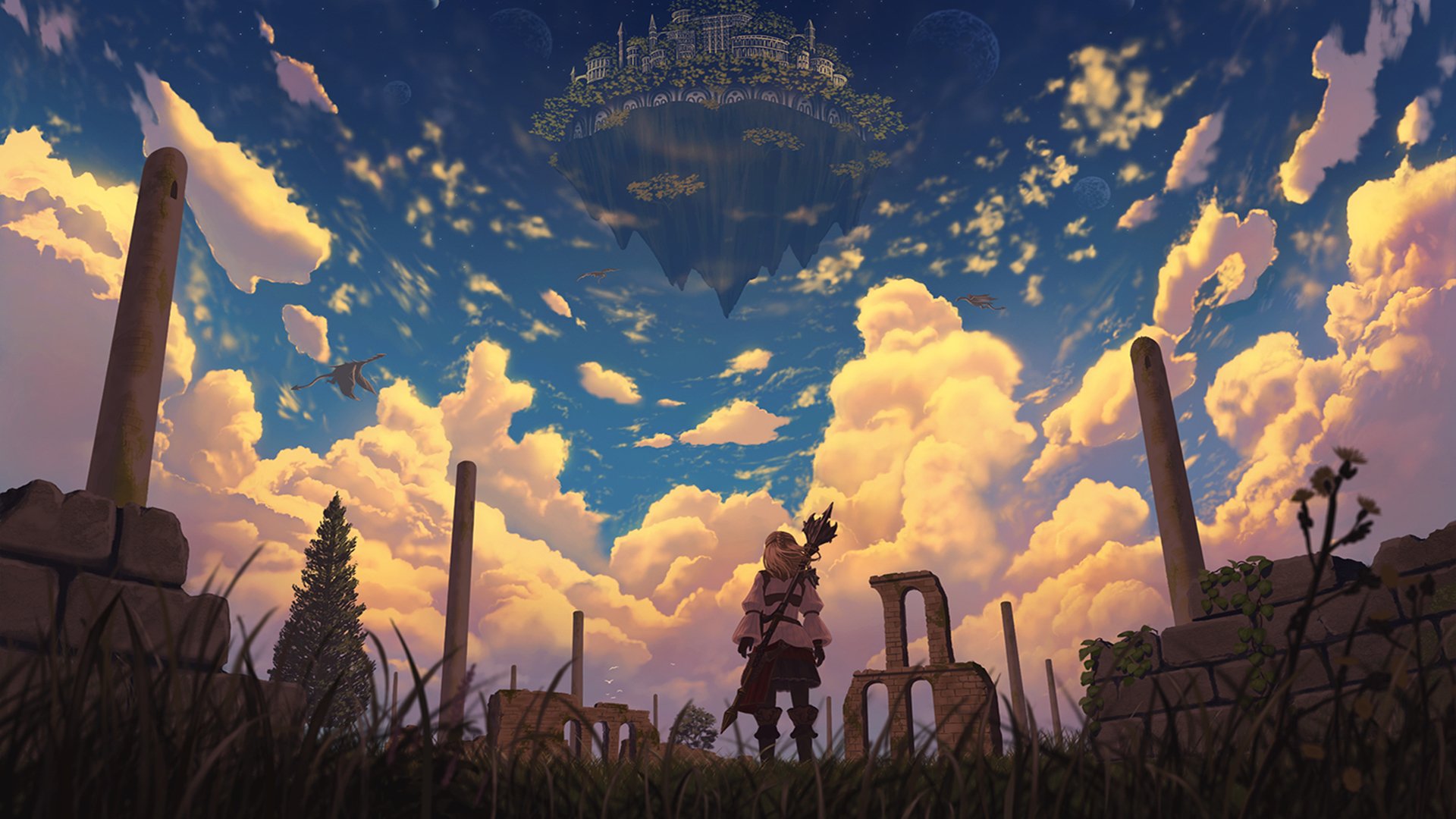 动漫,二次元动漫,唯美场景