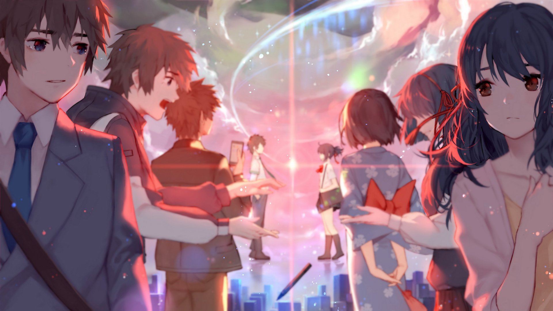 动漫,你的名字,唯美