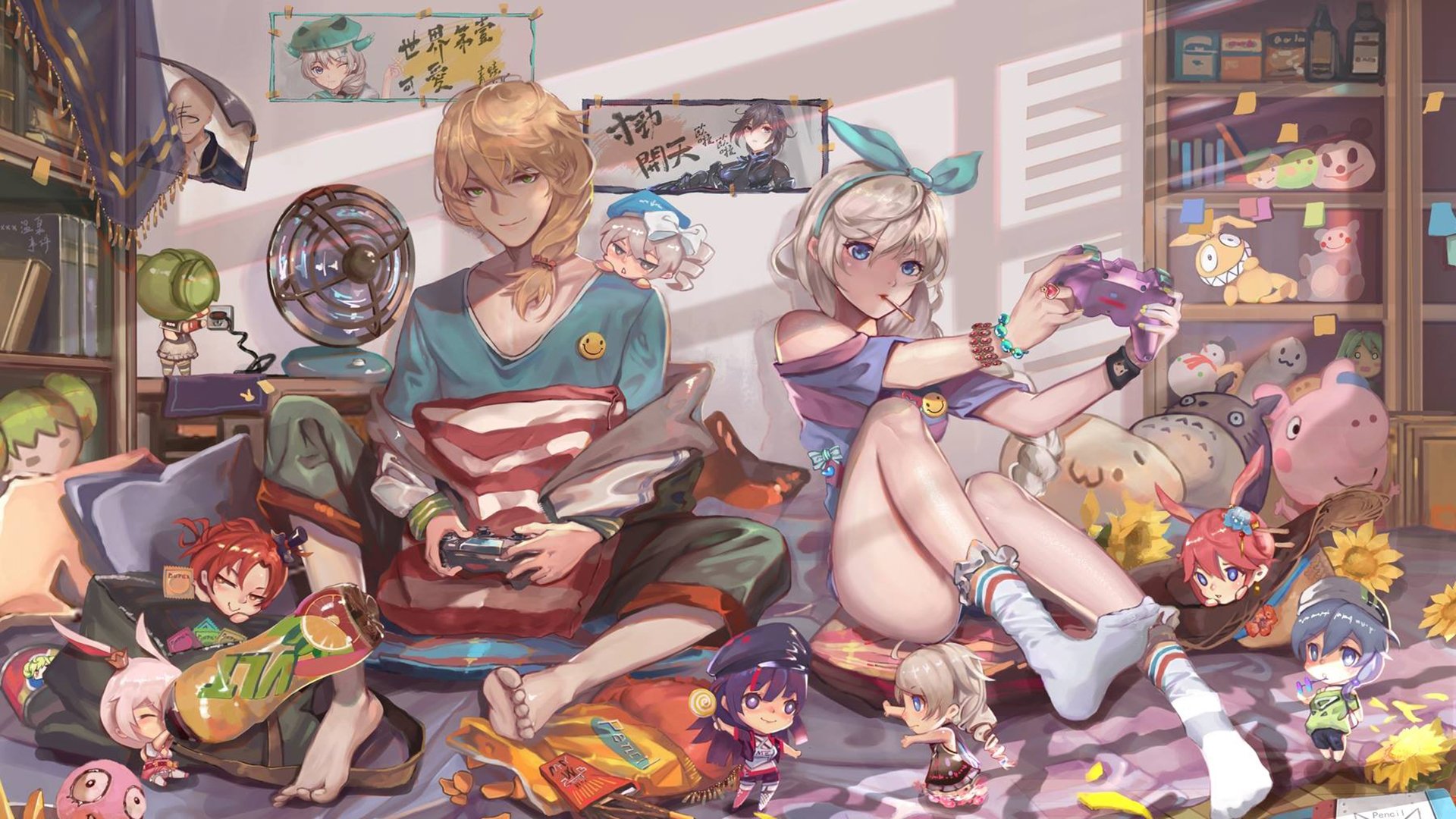 动漫,同人手绘,二次元,日漫,动漫美女