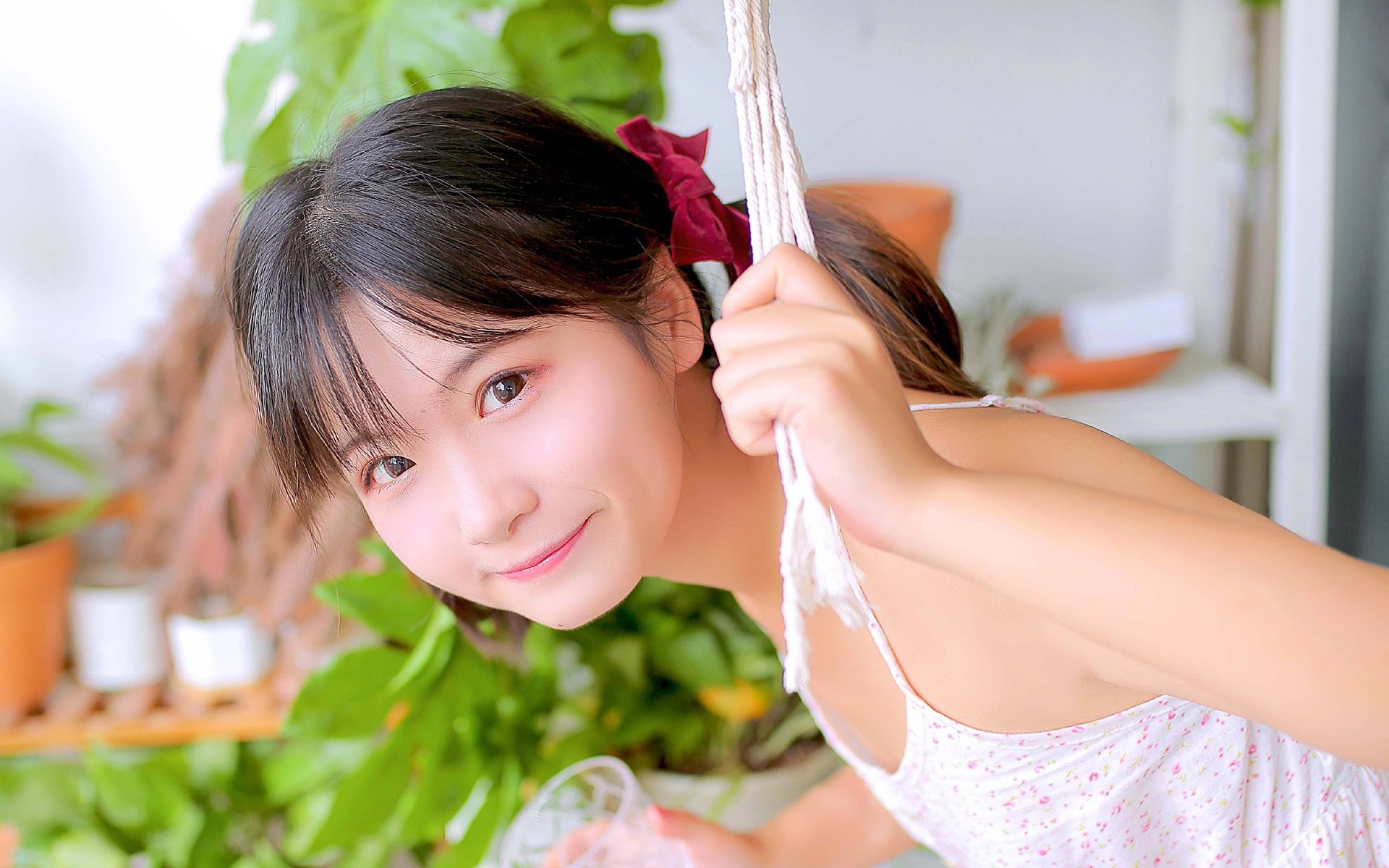 清纯,元气少女,青春,活力,俏皮