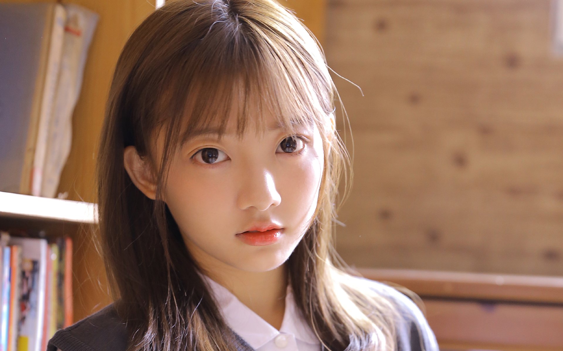 清纯,日式制服,美女,清新