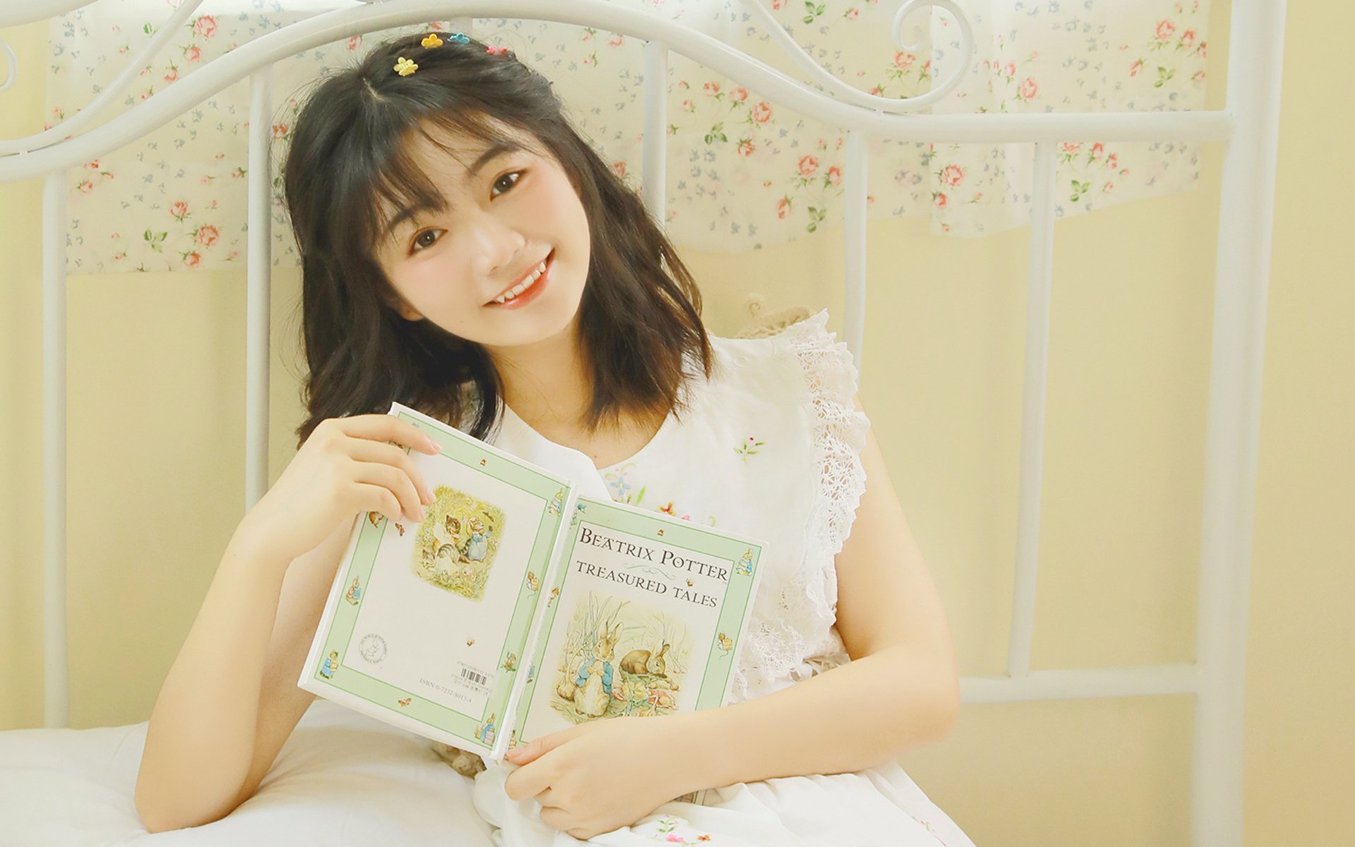 清纯,可爱,短发,美女,清新