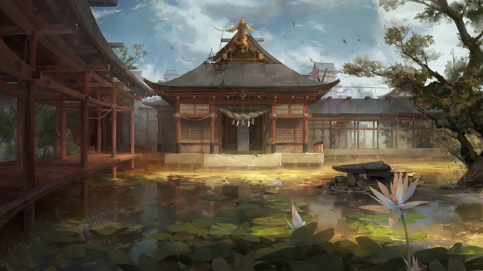 动漫,二次元动漫,唯美场景