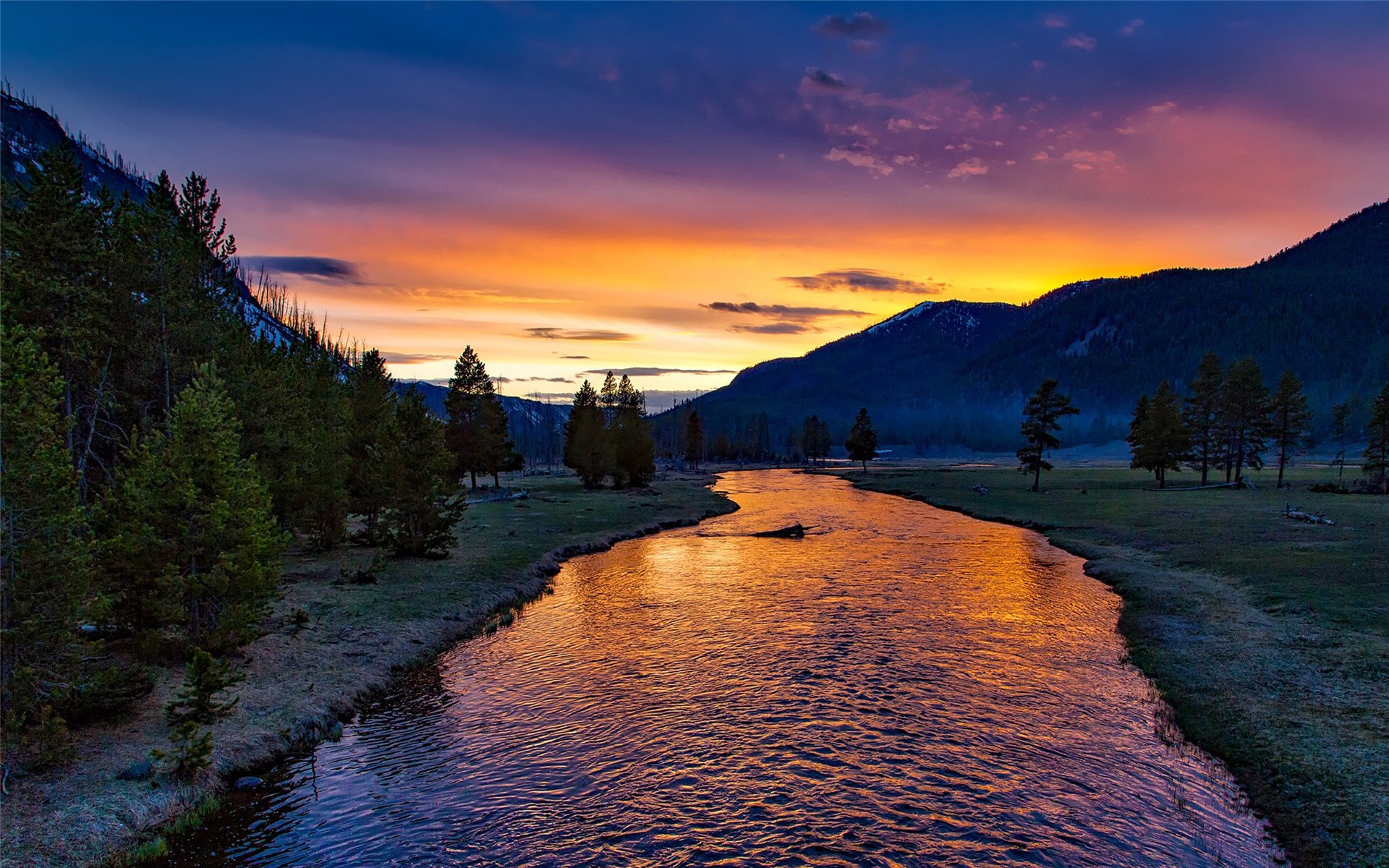 自然风光,大自然瑰丽美景,山水