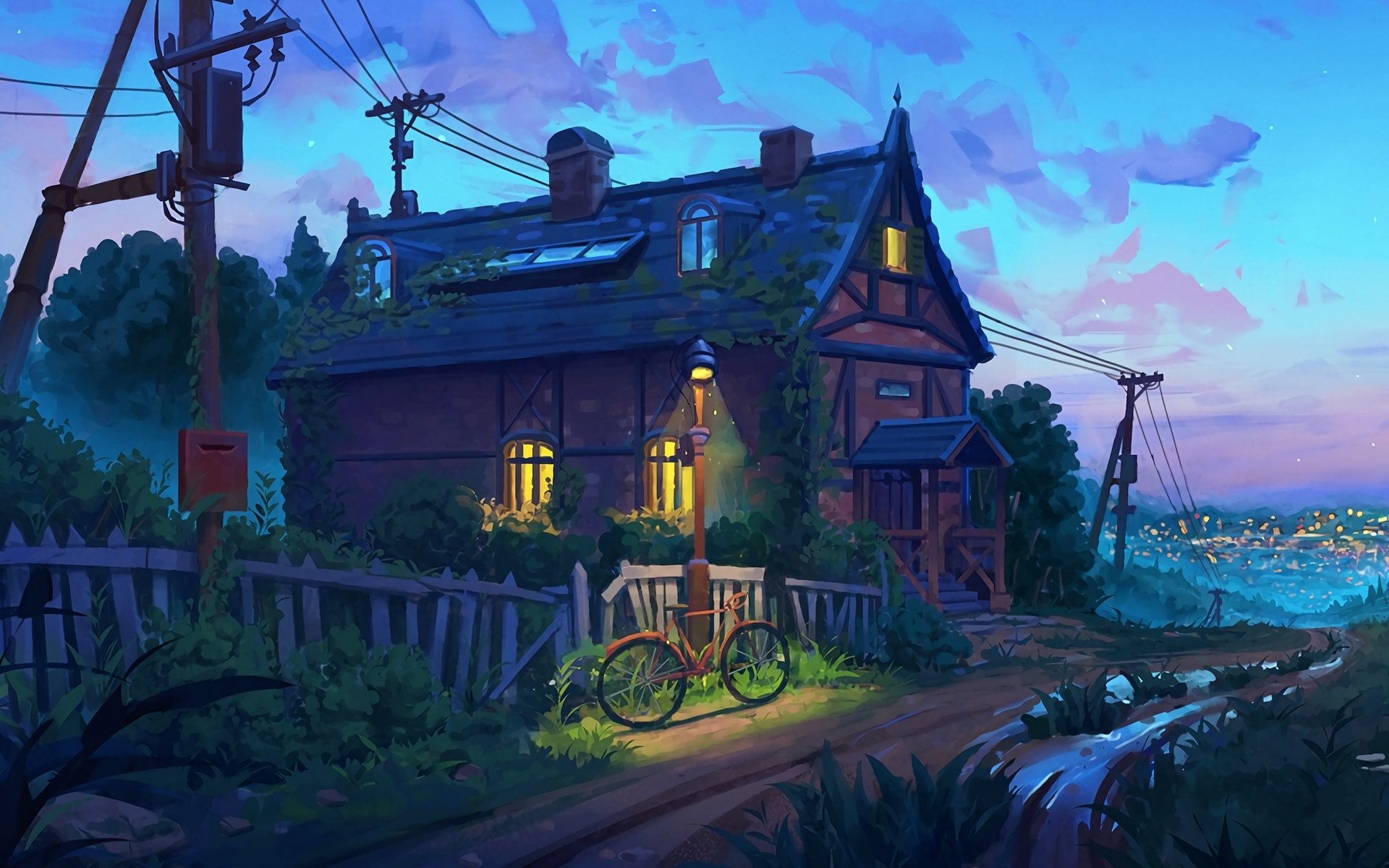 动漫,动漫唯美场景