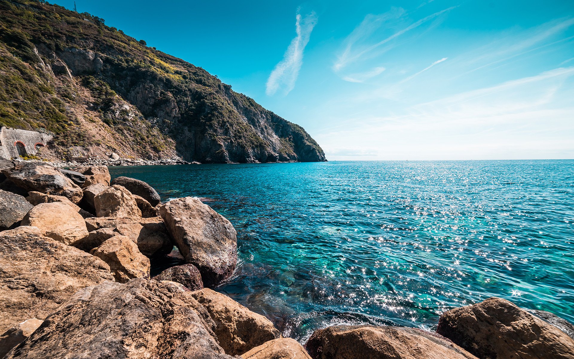 海洋天堂,蓝色大海风景,唯美,自然风光,海景
