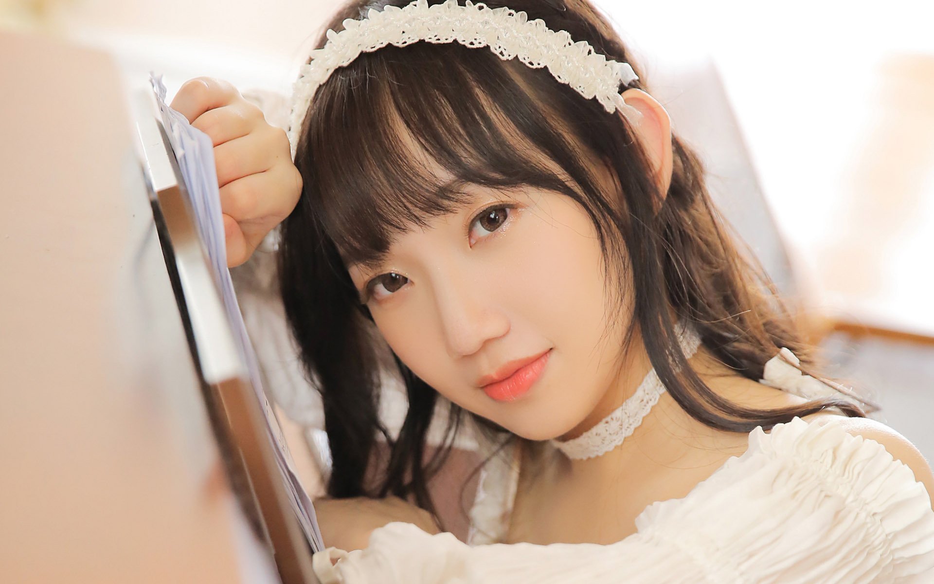 清纯,蕾丝,纱裙,唯美,清新