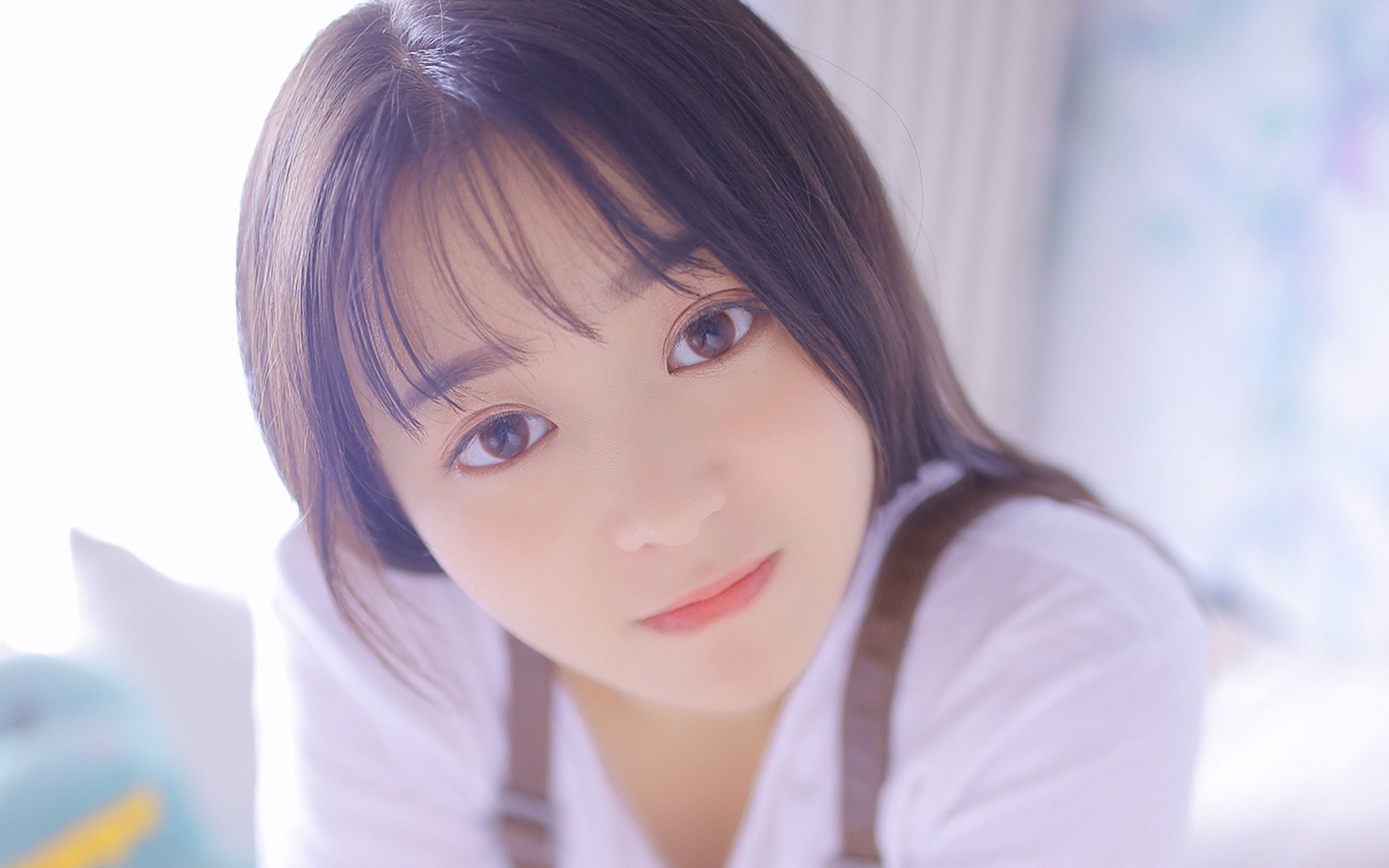 清纯,短发美女,可爱,俏皮,天真