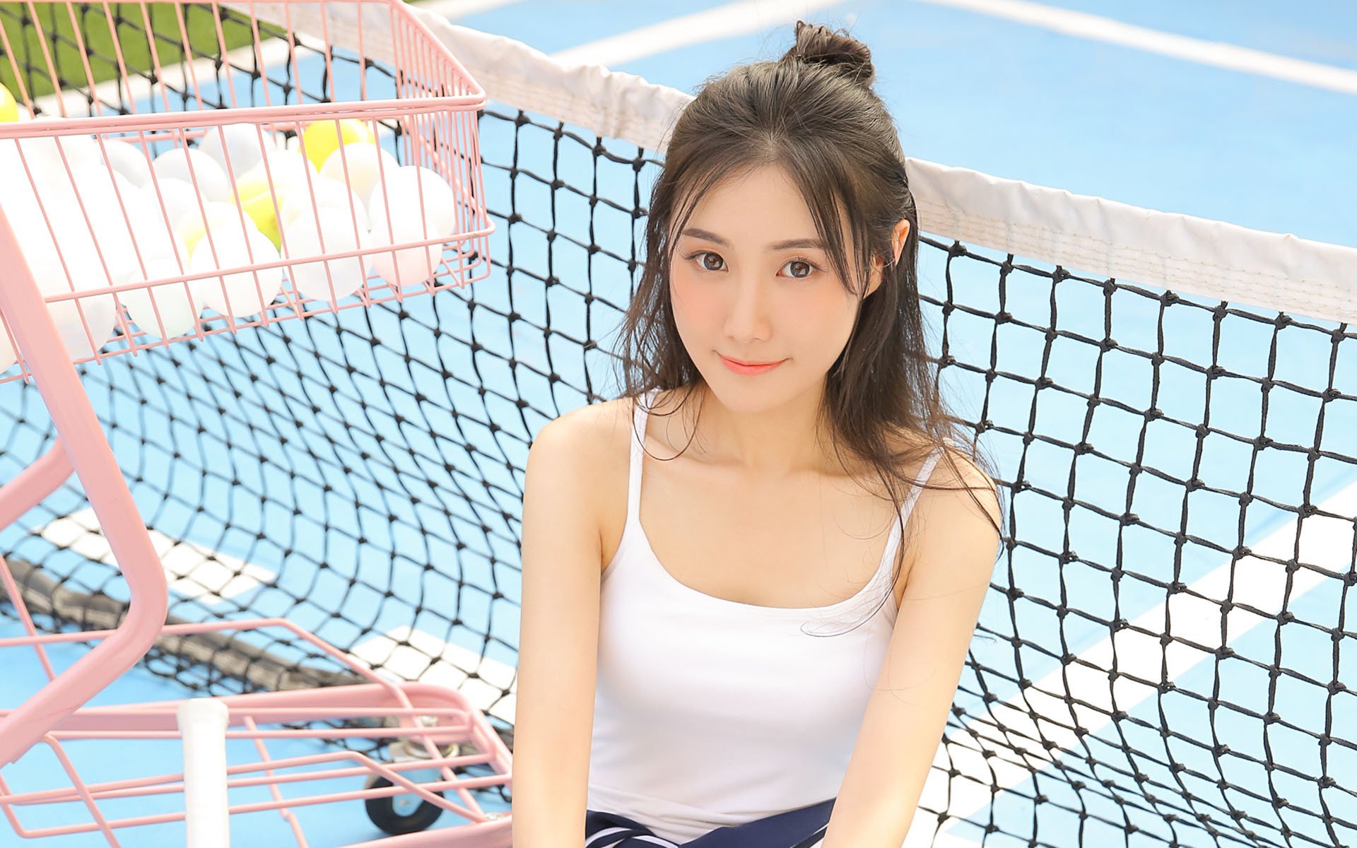 清纯,运动服美少女,氧气,清新,阳光