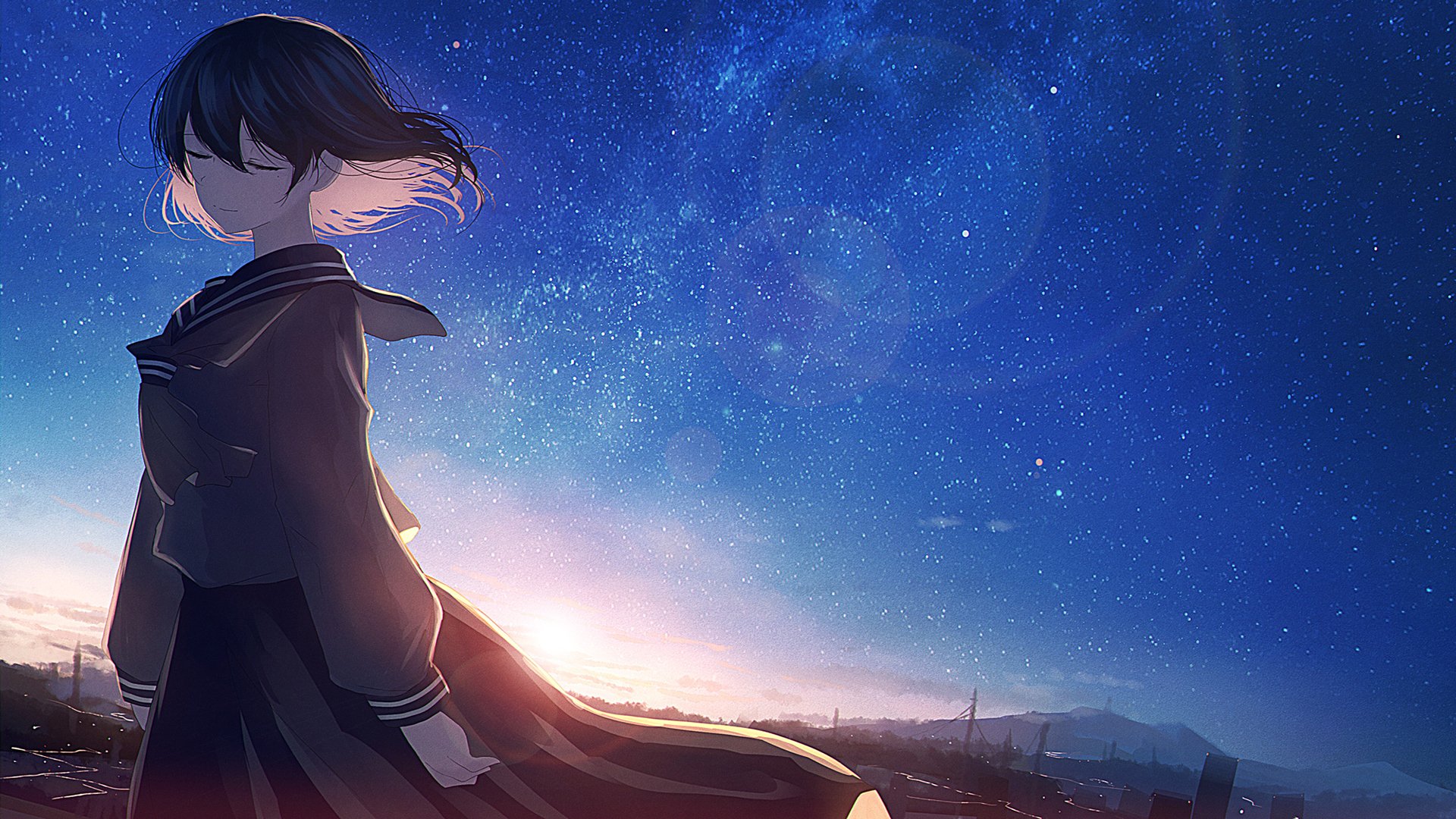 动漫,动漫唯美场景