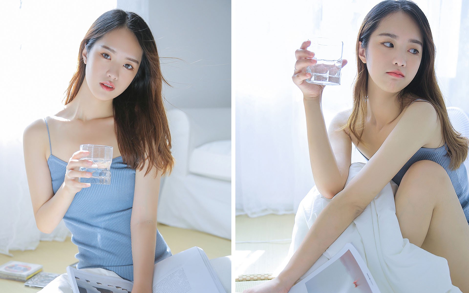 清纯,吊带,居家,诱惑,灵动,成熟