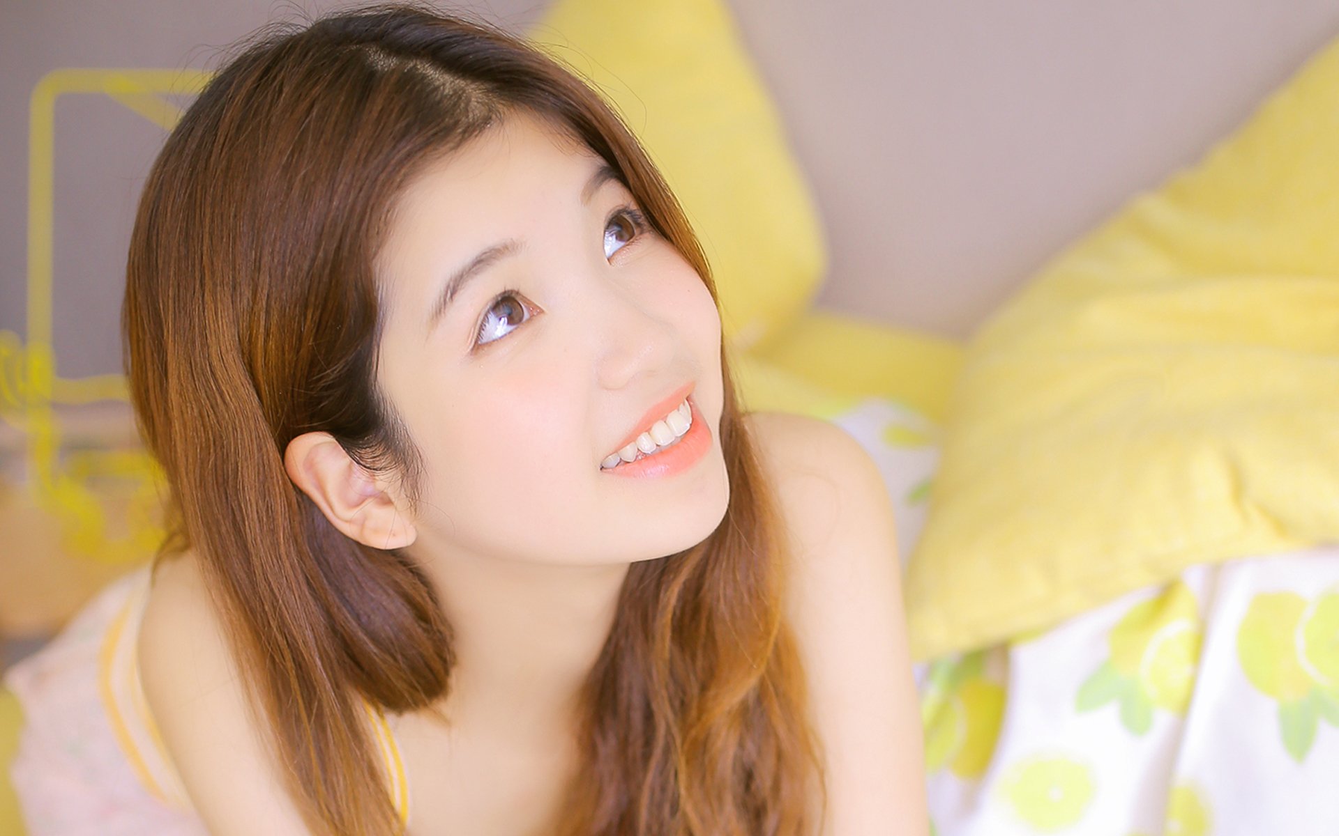 清纯,吊带,居家,诱惑,灵动