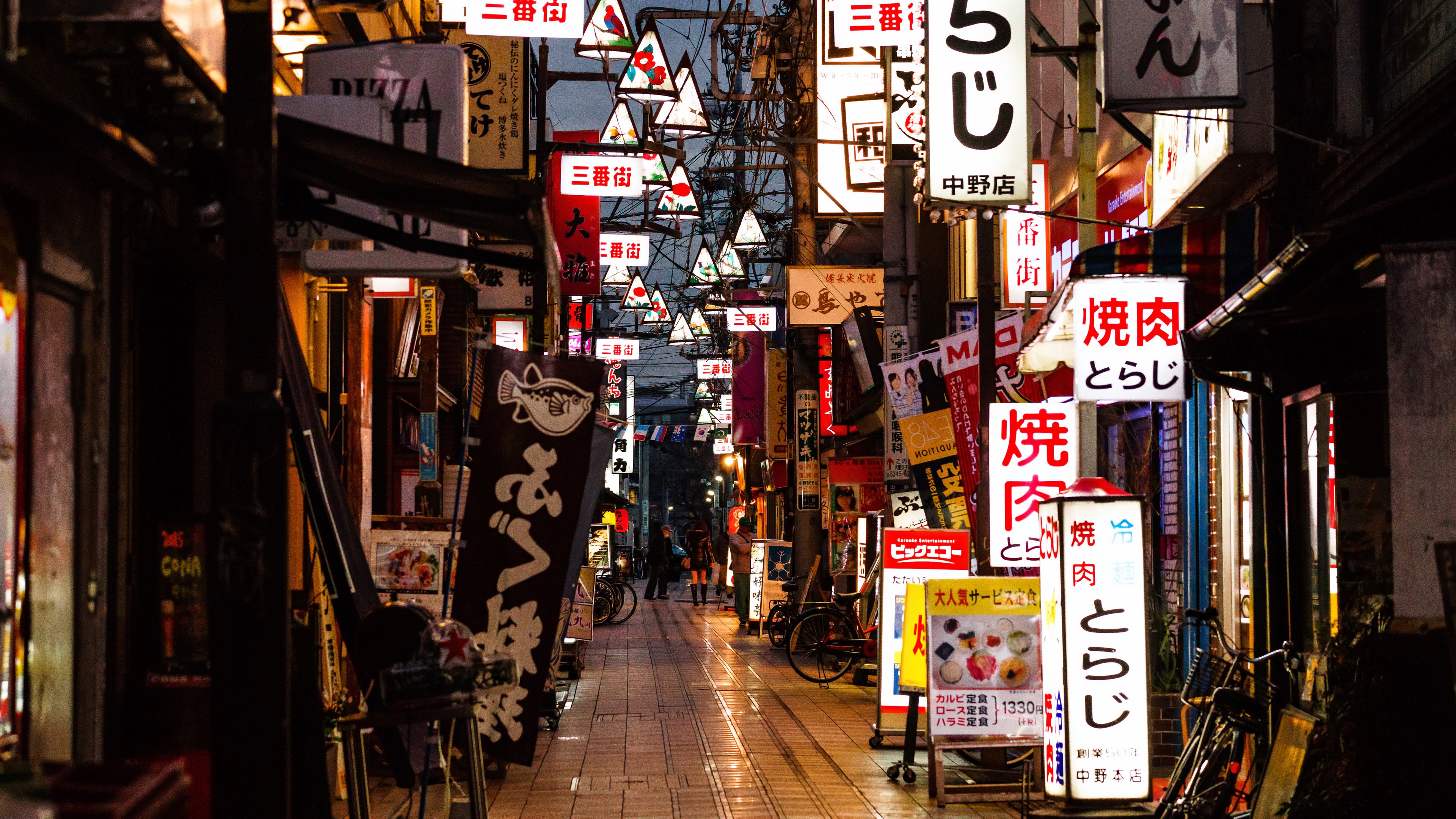 日本,夜市,美食,小巷,料理