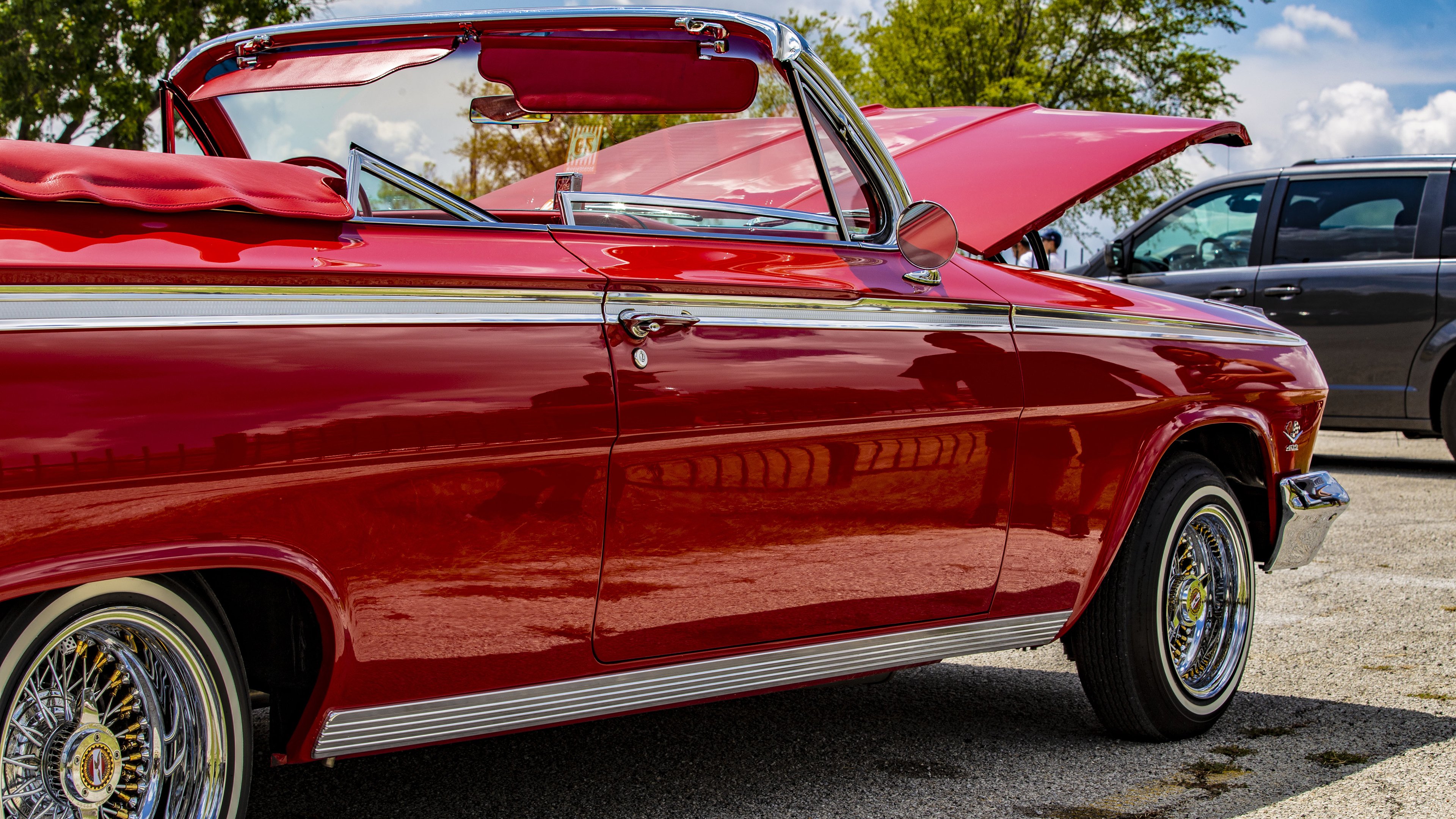 跑车,复古,豪华,老爷车,红色