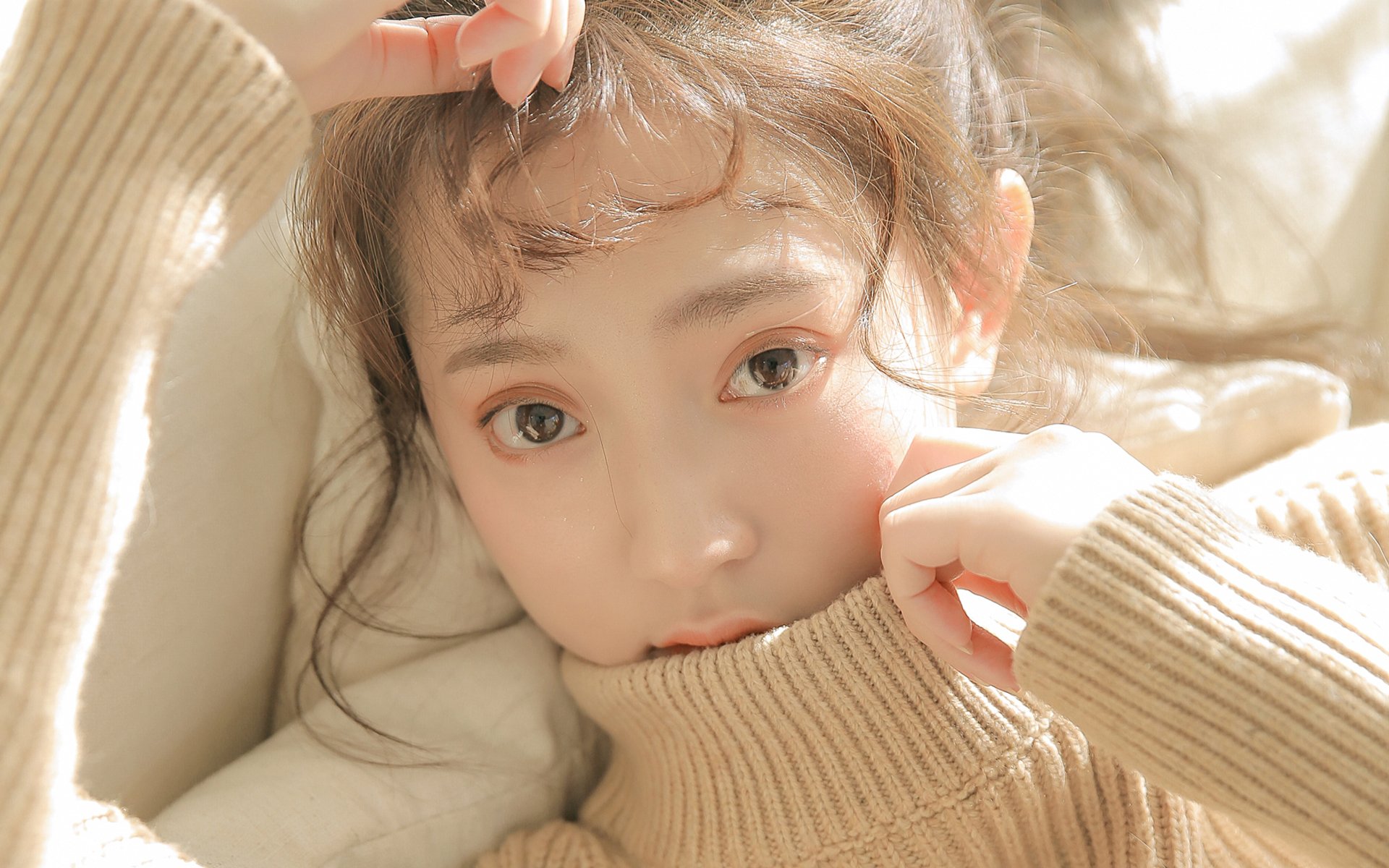 清纯,清新,慵懒,迷人,可爱,天真