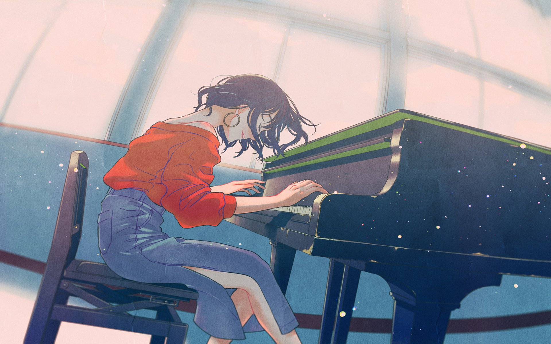 动漫,同人手绘,二次元,日漫,动漫美女