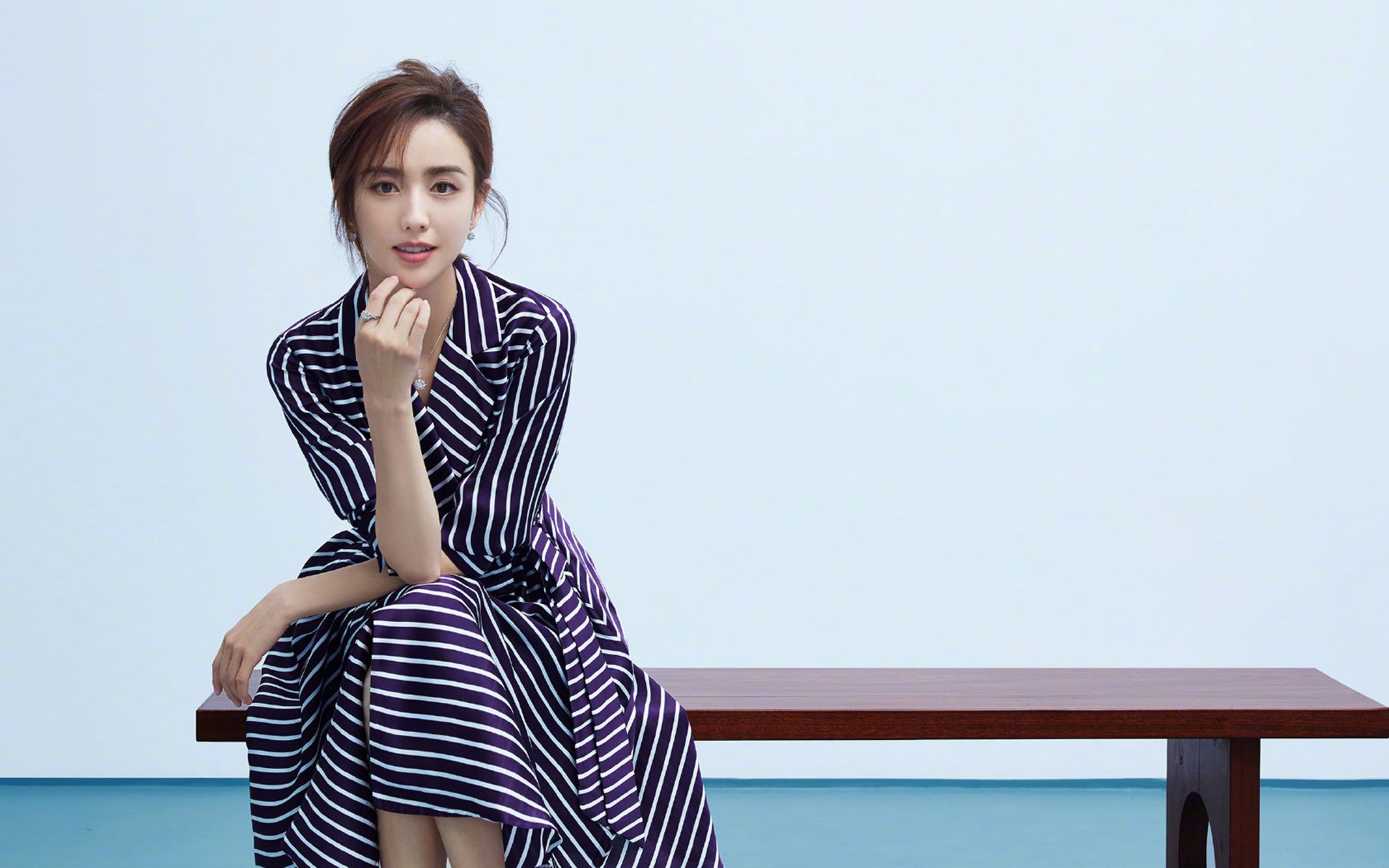 女明星,佟丽娅,连衣裙,清纯