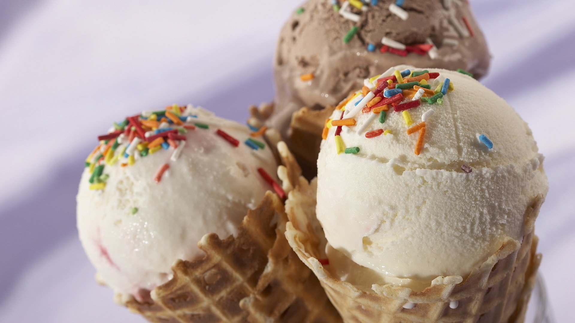 静物写真,冰激凌,甜蜜,蛋卷