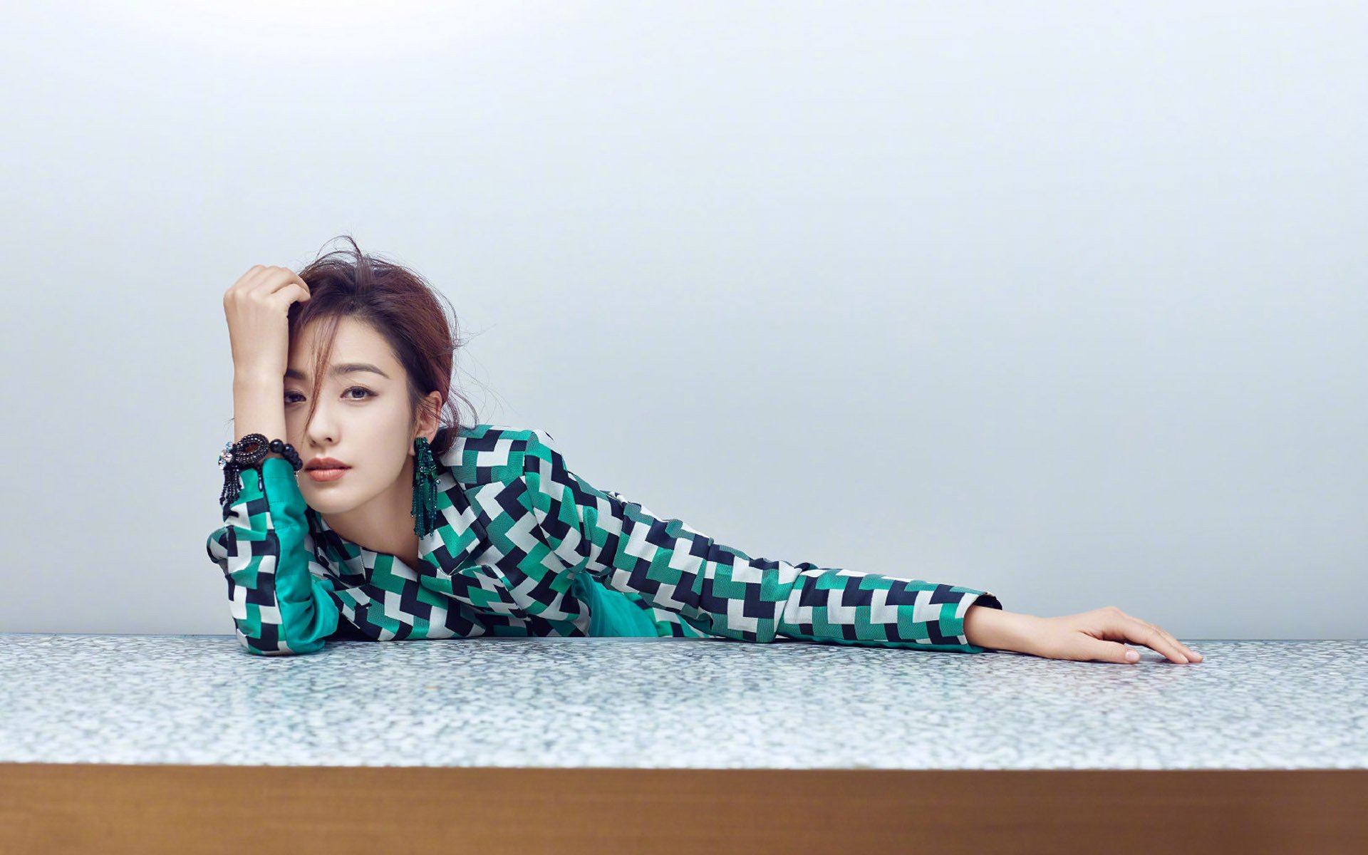 女明星,佟丽娅,衬衣,性感