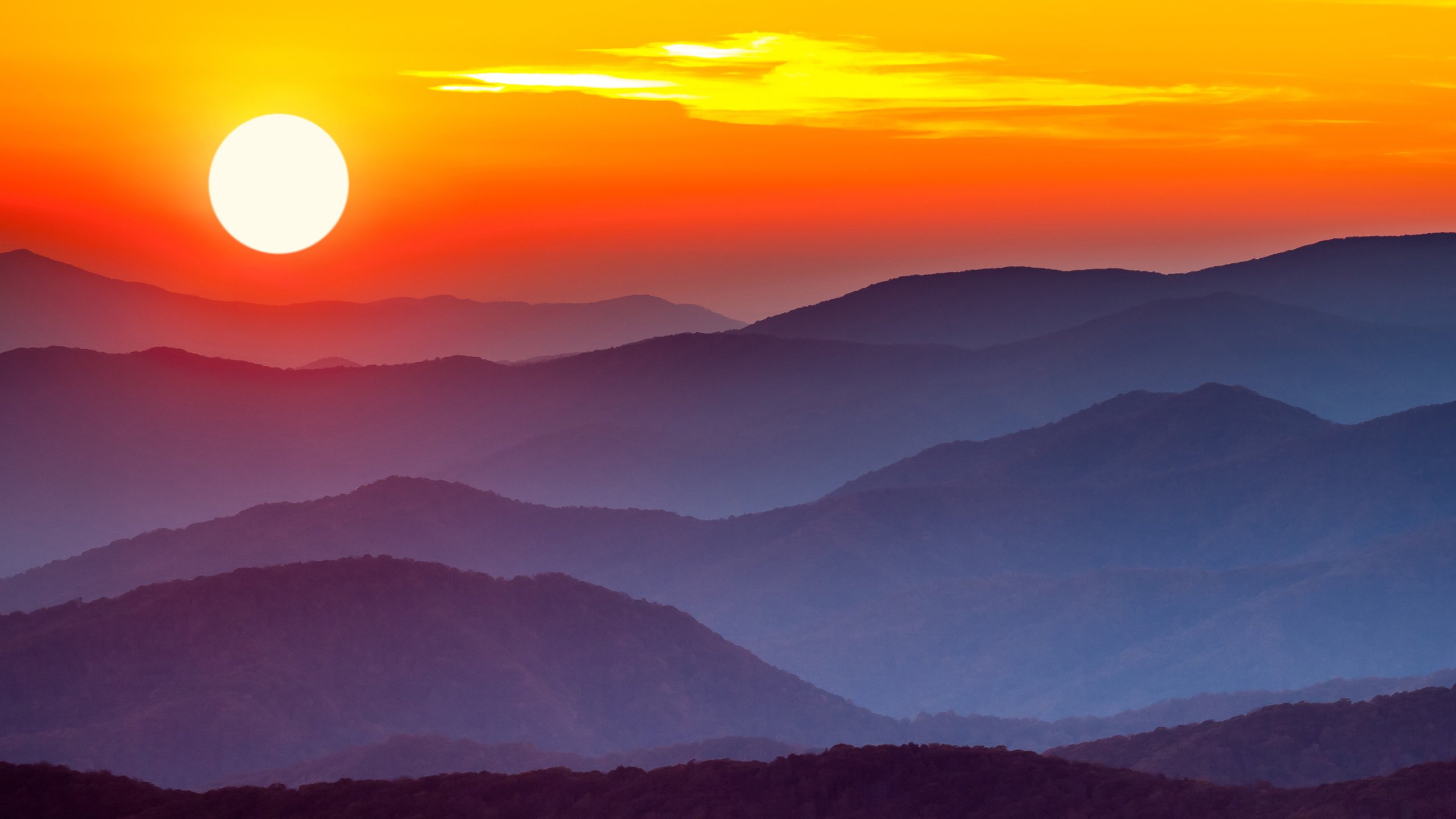 落日余晖,太阳,日出,朝霞