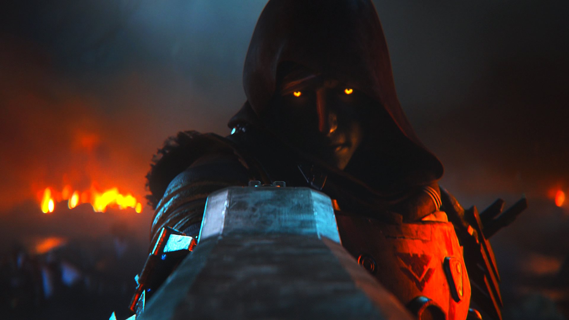 卡通人物,杀手,枪手,雨