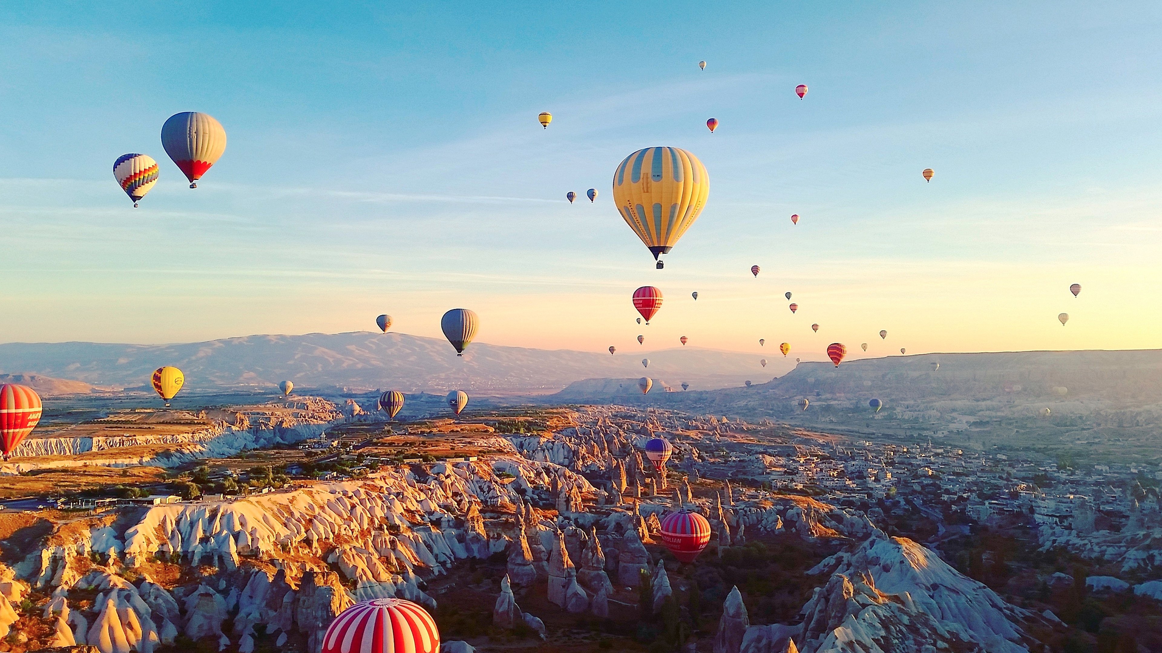 风景,自然风光,土耳其,热气球