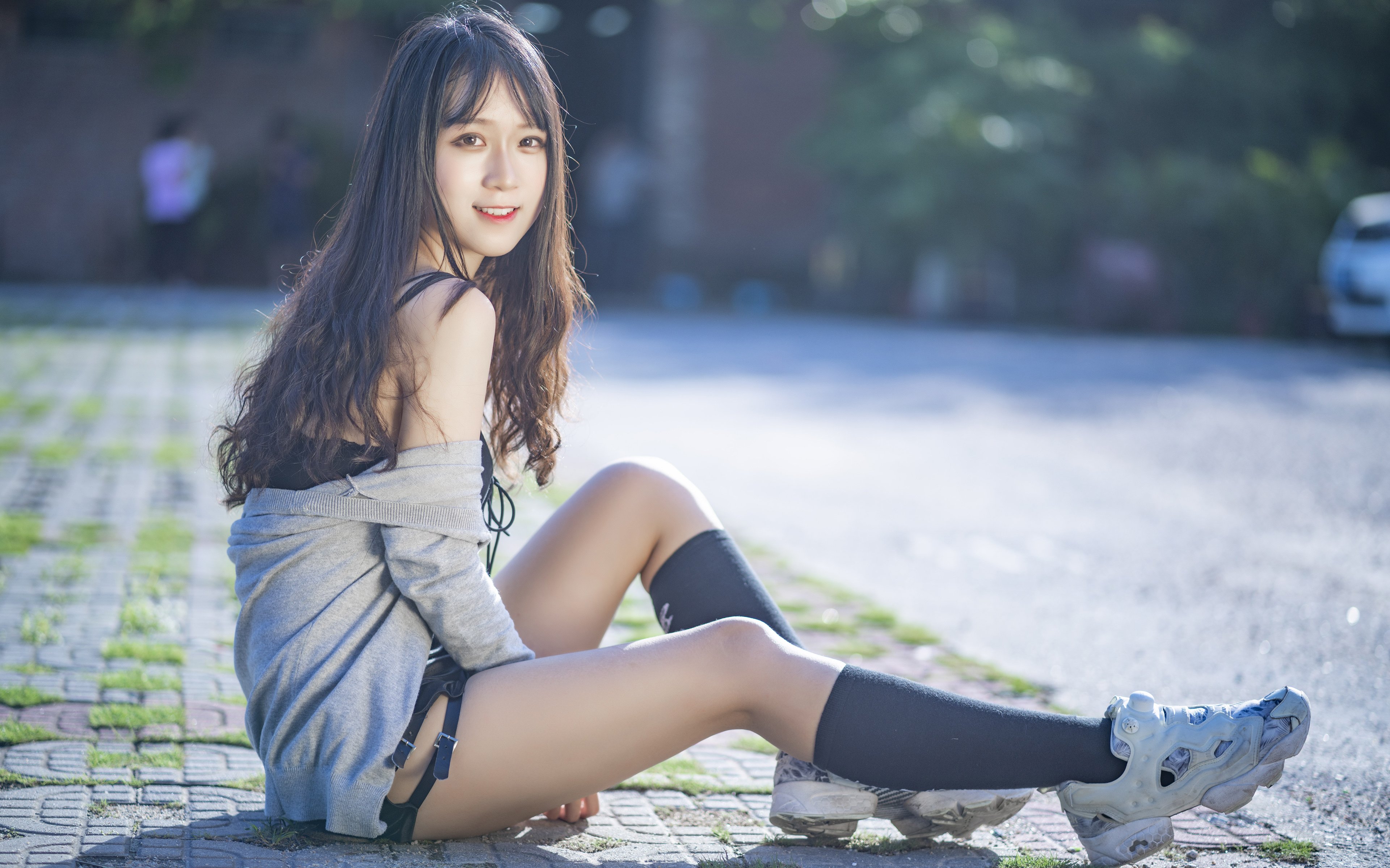 性感女神,阳光,美丽,长腿