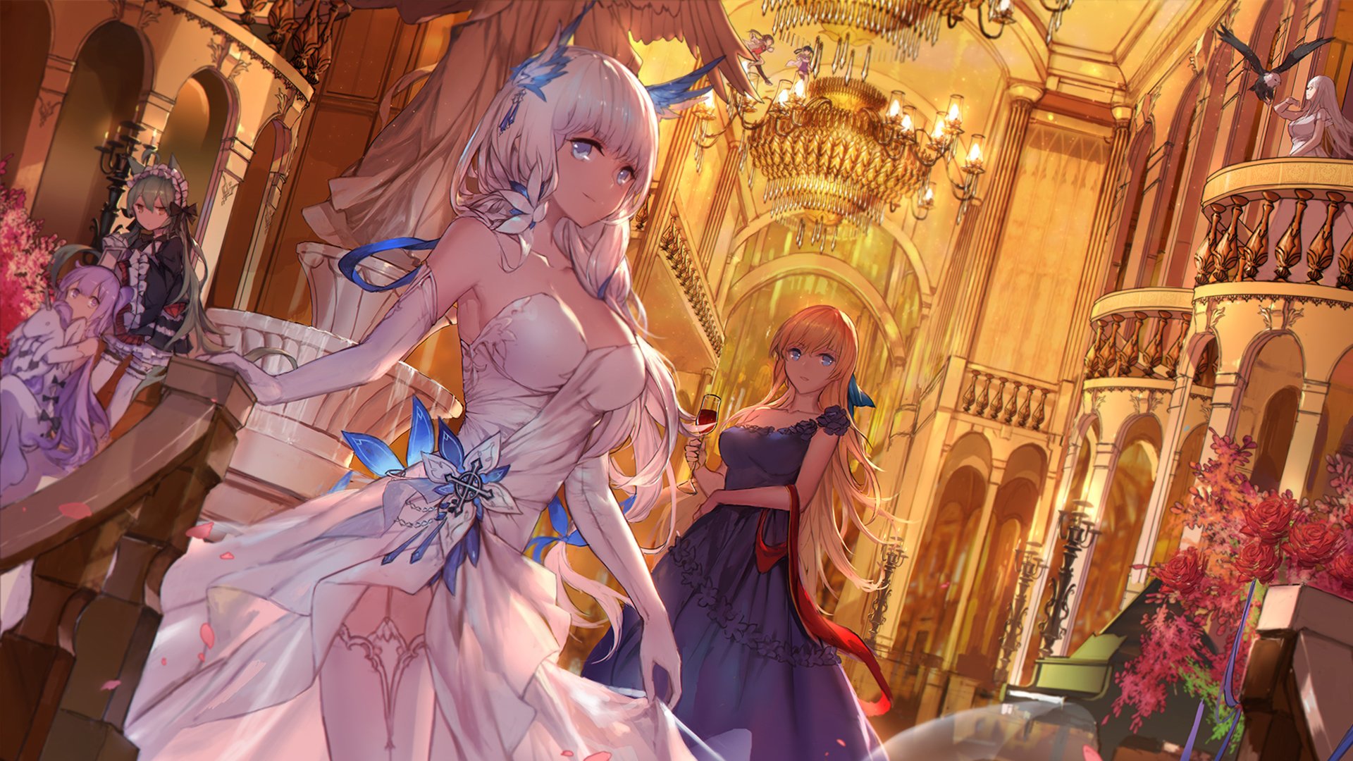 卡通人物,婚纱,高贵,贵族,公主