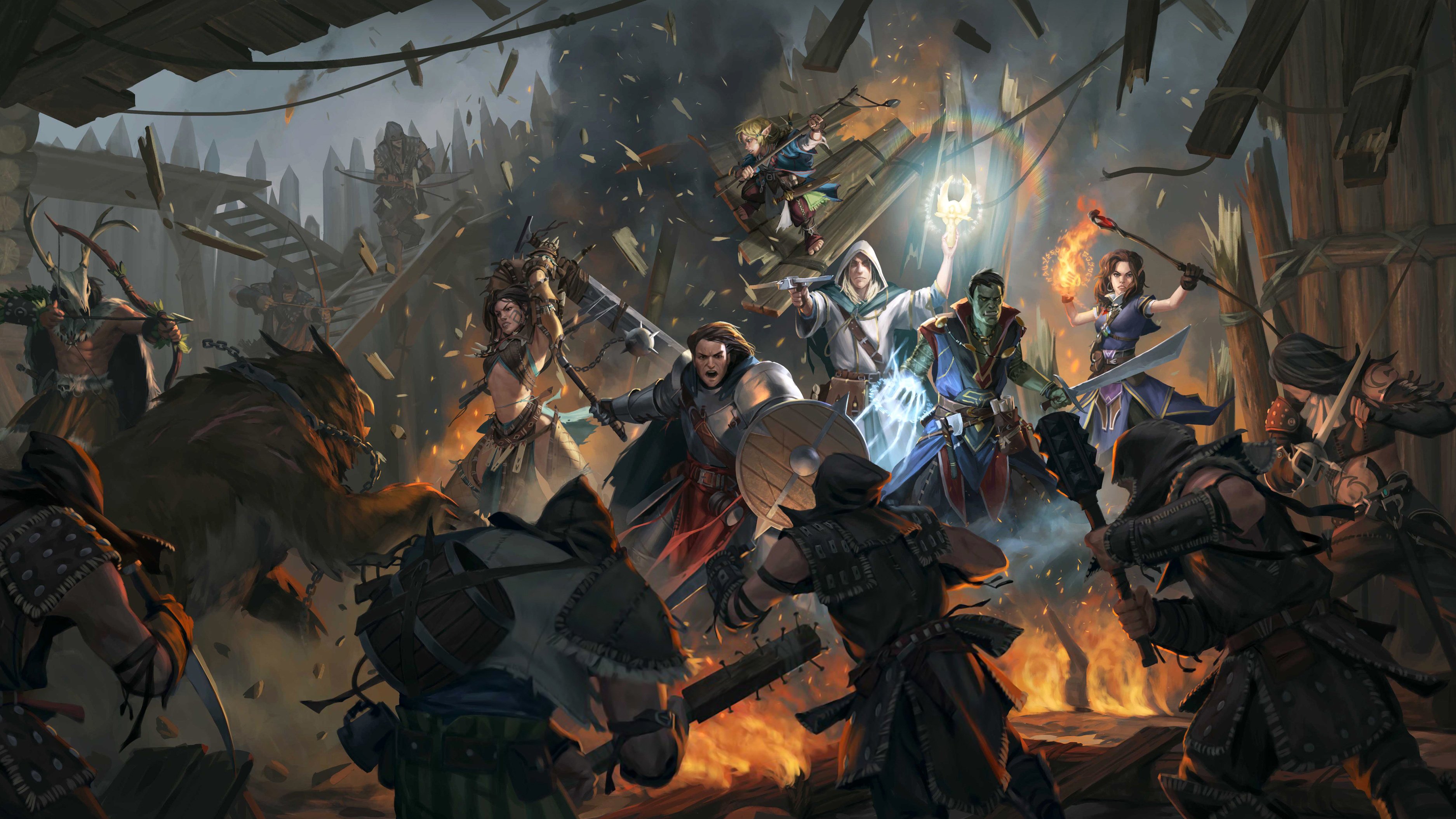 开拓者,拥王者,战争