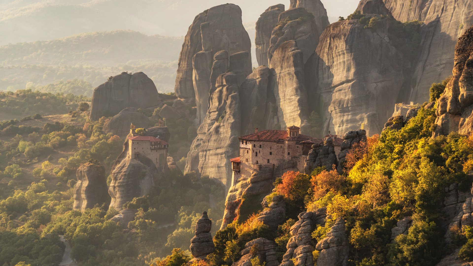 自然风光,高山,山峰,云端