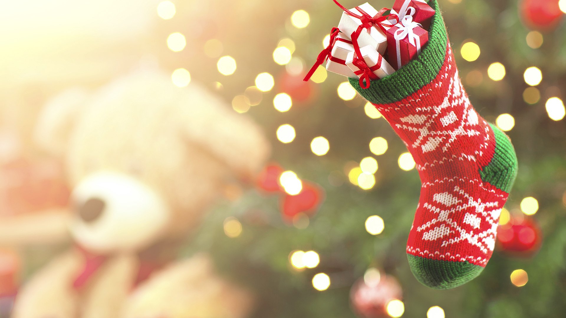 更多,节日美图,圣诞节,圣诞袜