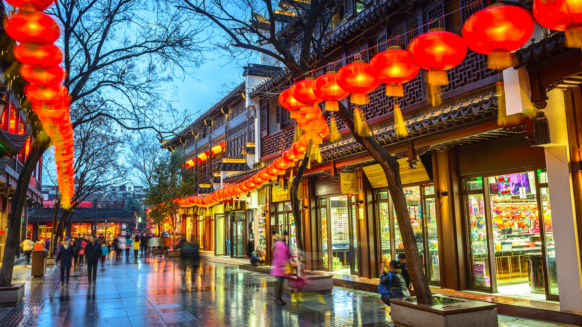 风景大片,城市夜景