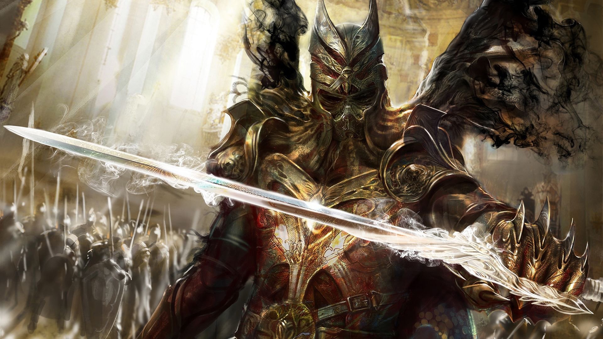 傀儡,骑士,盔甲,剑