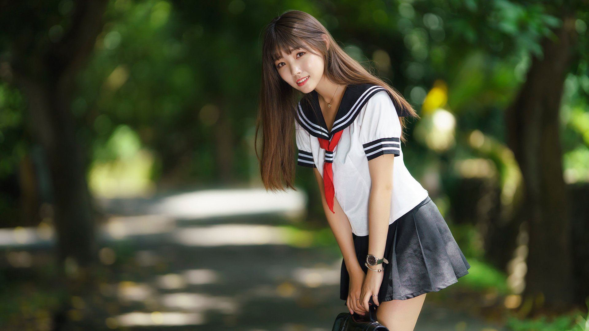 美女模特,清纯,校园