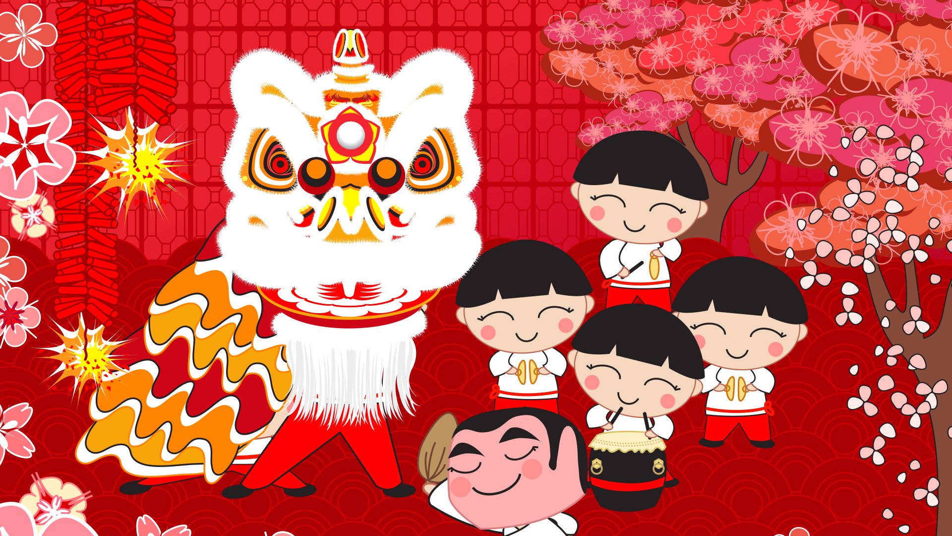 节日美图,新年,红火,过年